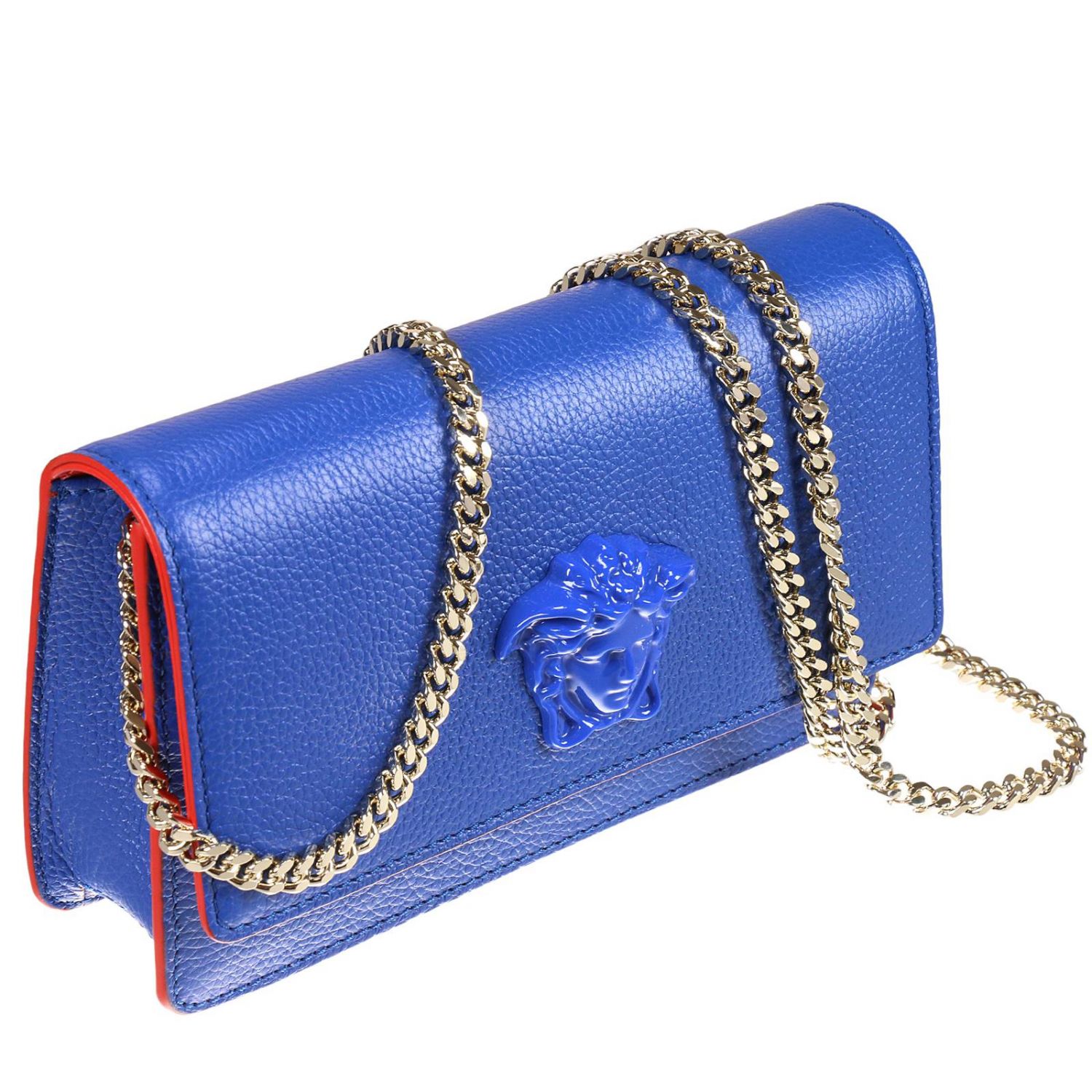 Versace Outlet Handbag women Mini Bag Versace Women Royal Blue