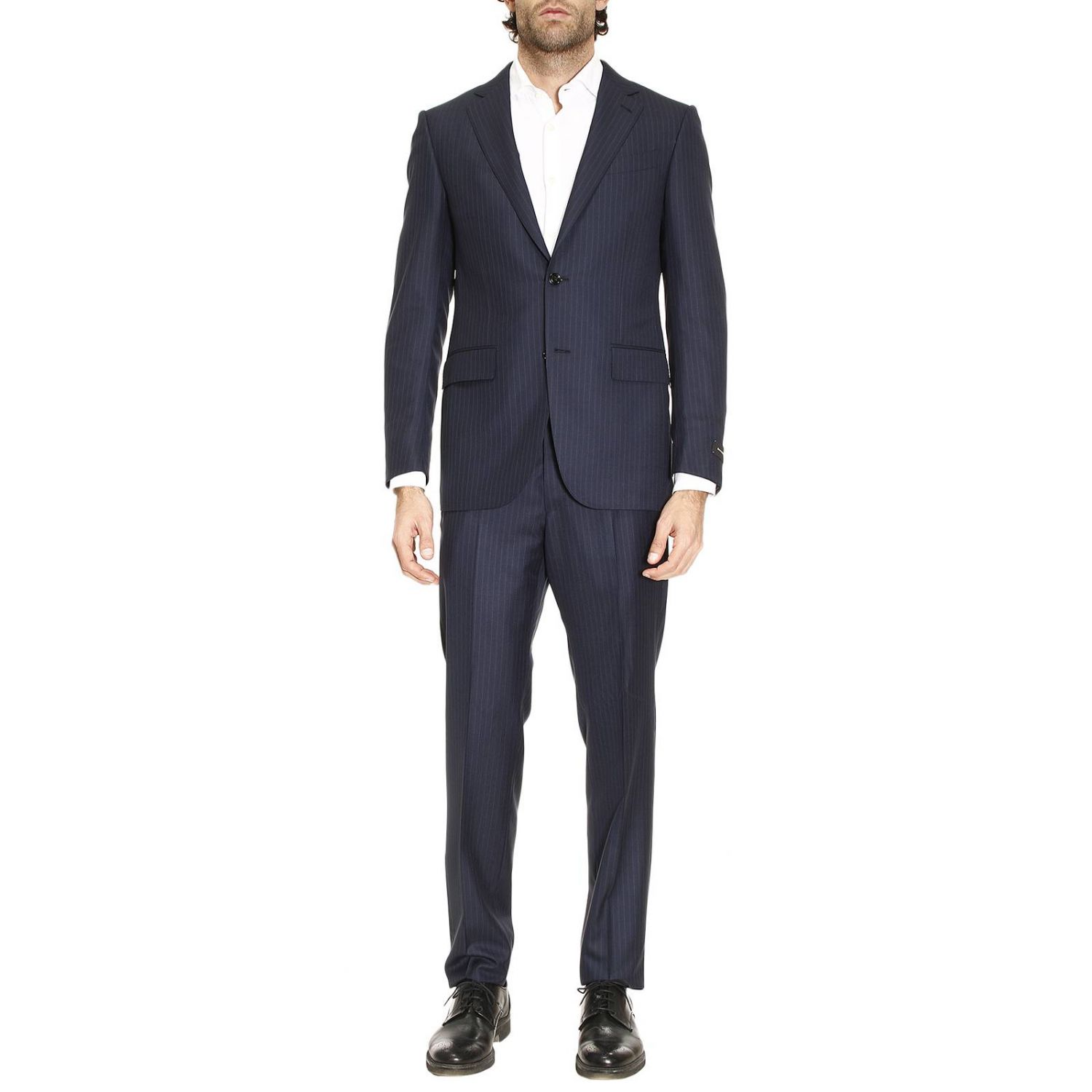 Ermenegildo Zegna Outlet: Suits men | Suit Ermenegildo Zegna Men Blue ...