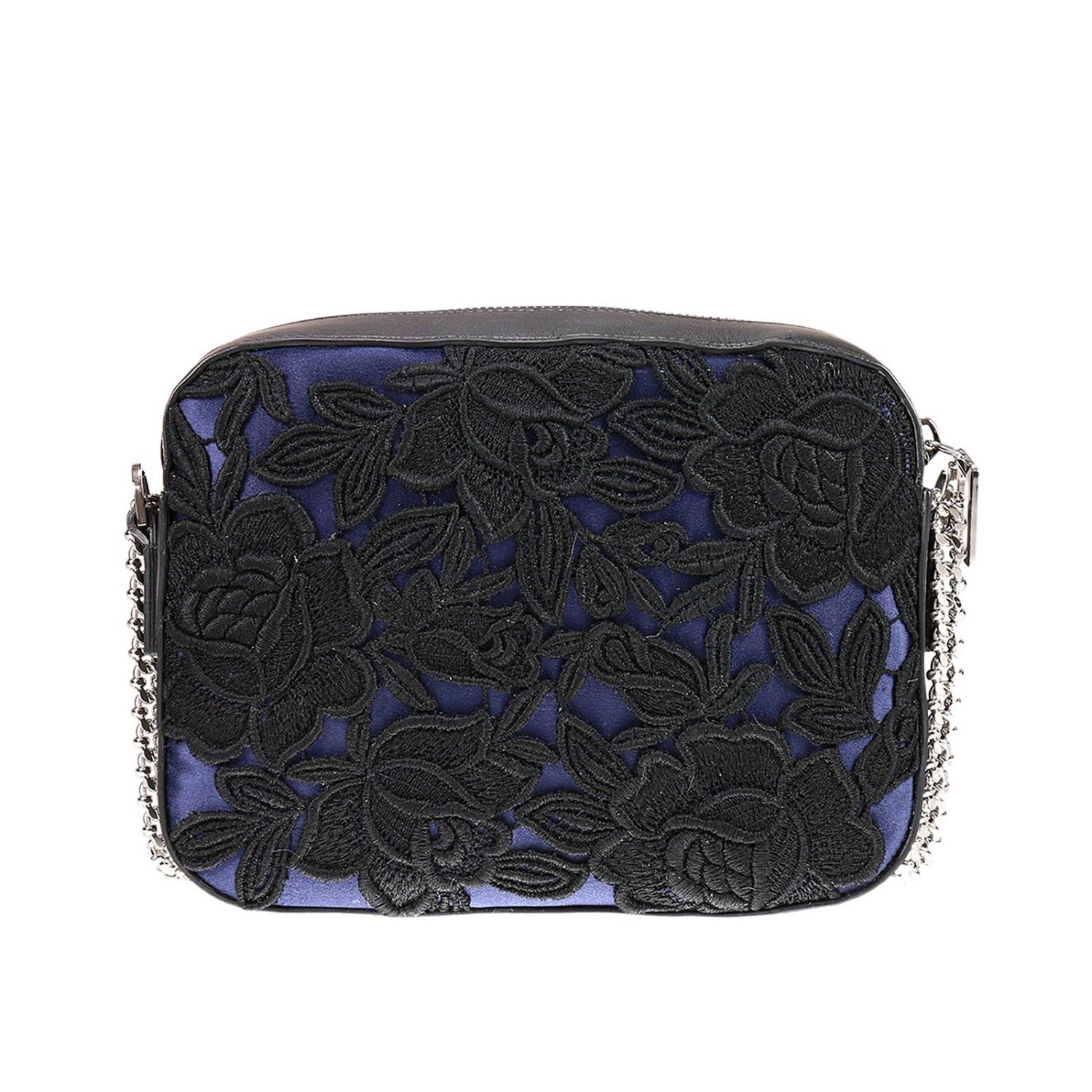 roger vivier silk satin