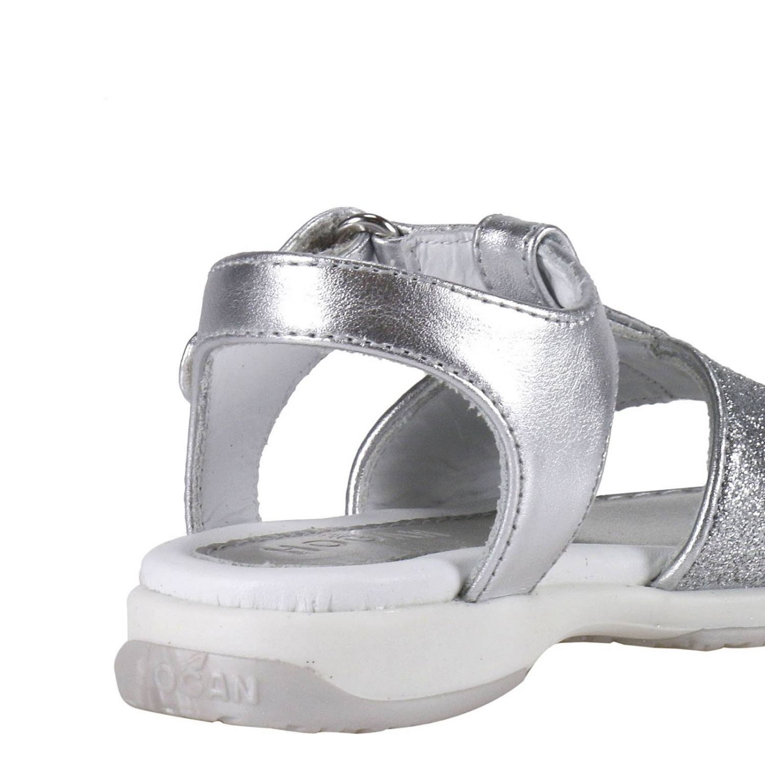 baby silver shoes