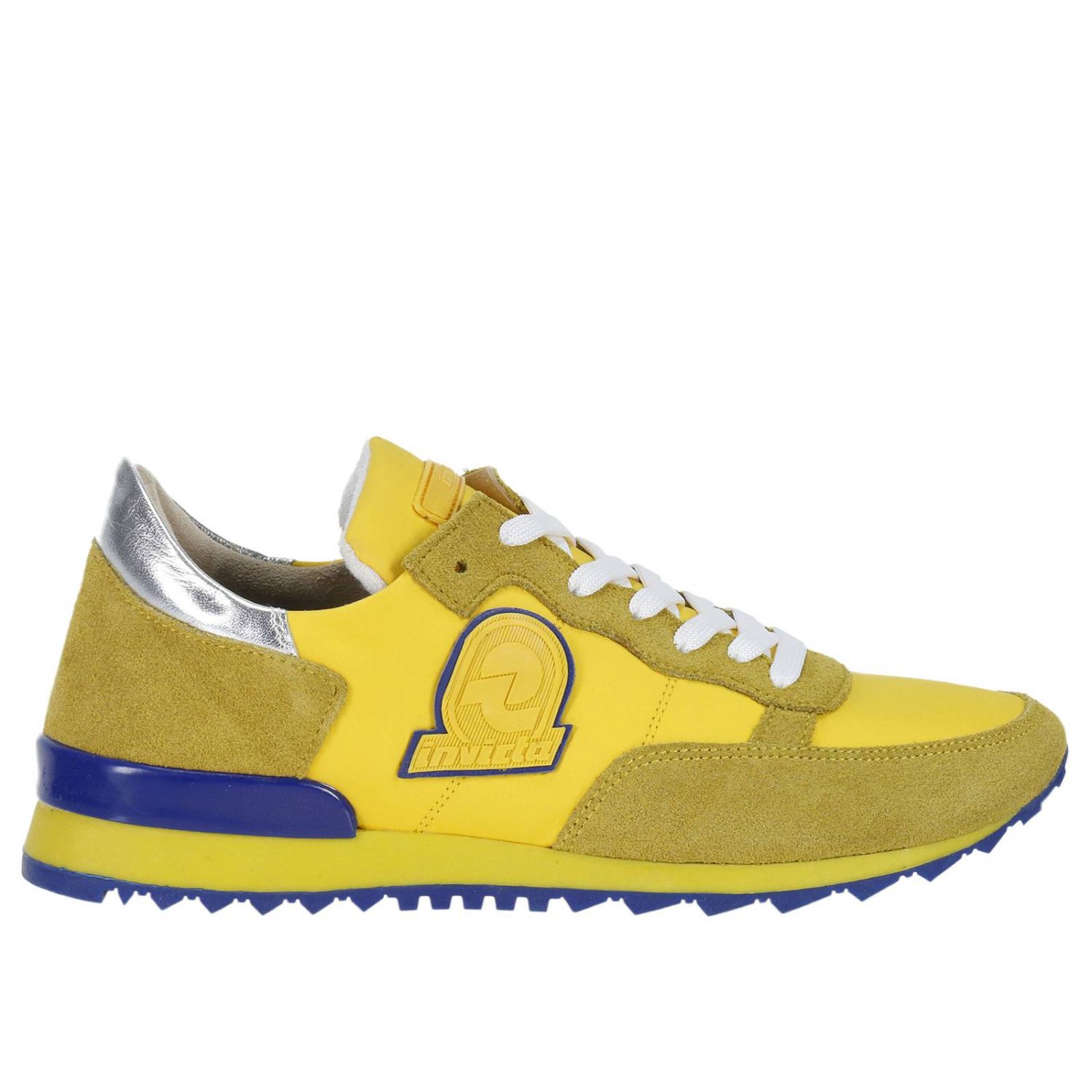 Invicta Outlet: Sneakers camoscio e nylon - Giallo | Sneakers Invicta  4461100 GIGLIO.COM