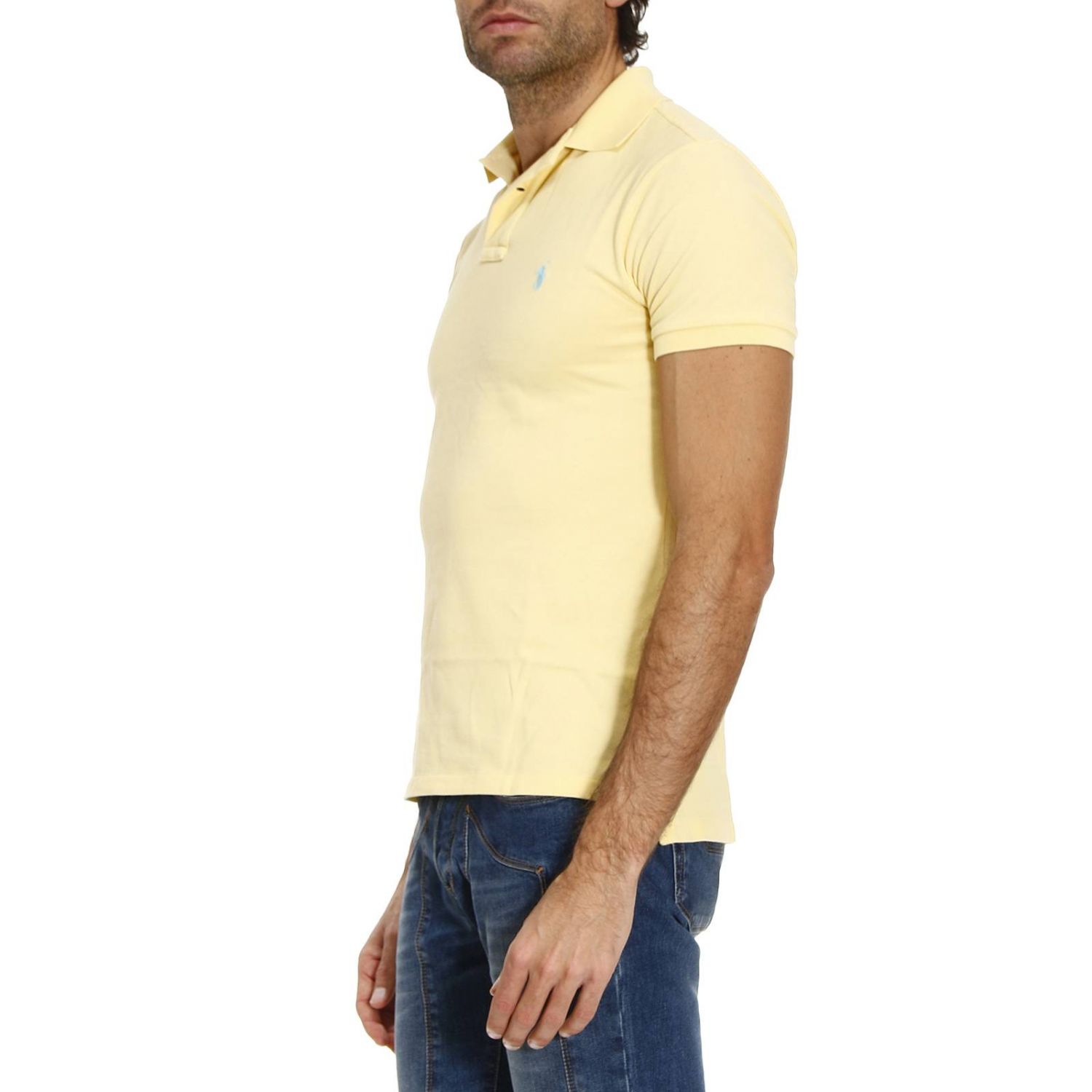 mens yellow ralph lauren t shirt