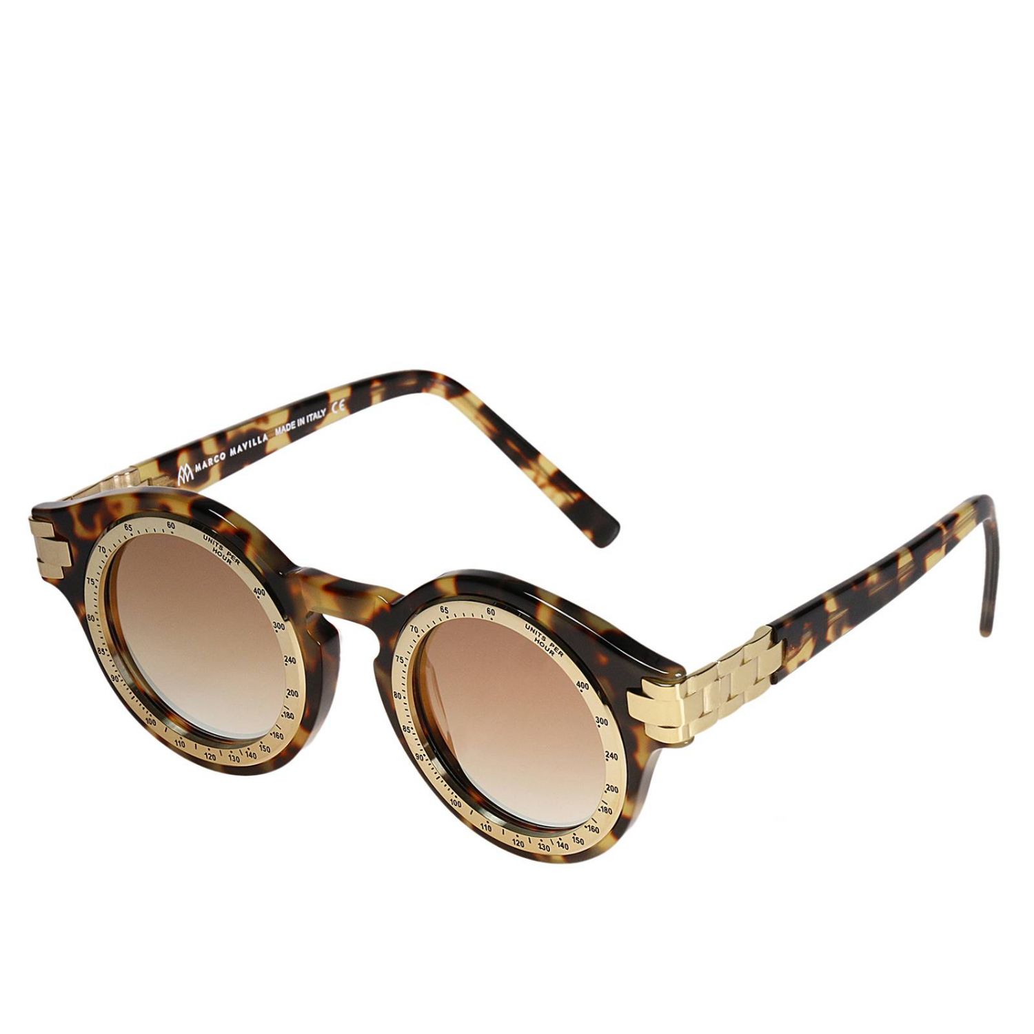 Marco Mavilla Timeshades Outlet: Goldview celluloide - Marrone | Occhiali  Marco Mavilla Timeshades OADAY0201 GIGLIO.COM