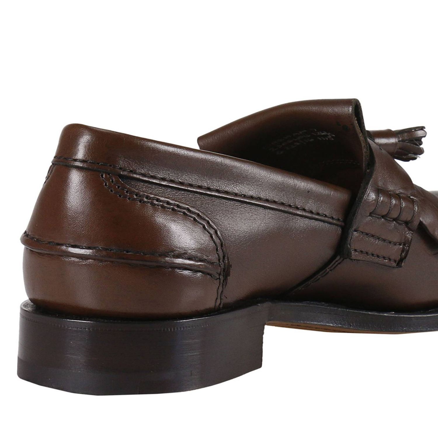 CHURCH'S: Oreham mocassino pelle con frange e nappine fondo goodyear |  Mocassini Church's Uomo Cuoio | Mocassini Church's EDB007 9FG GIGLIO.COM