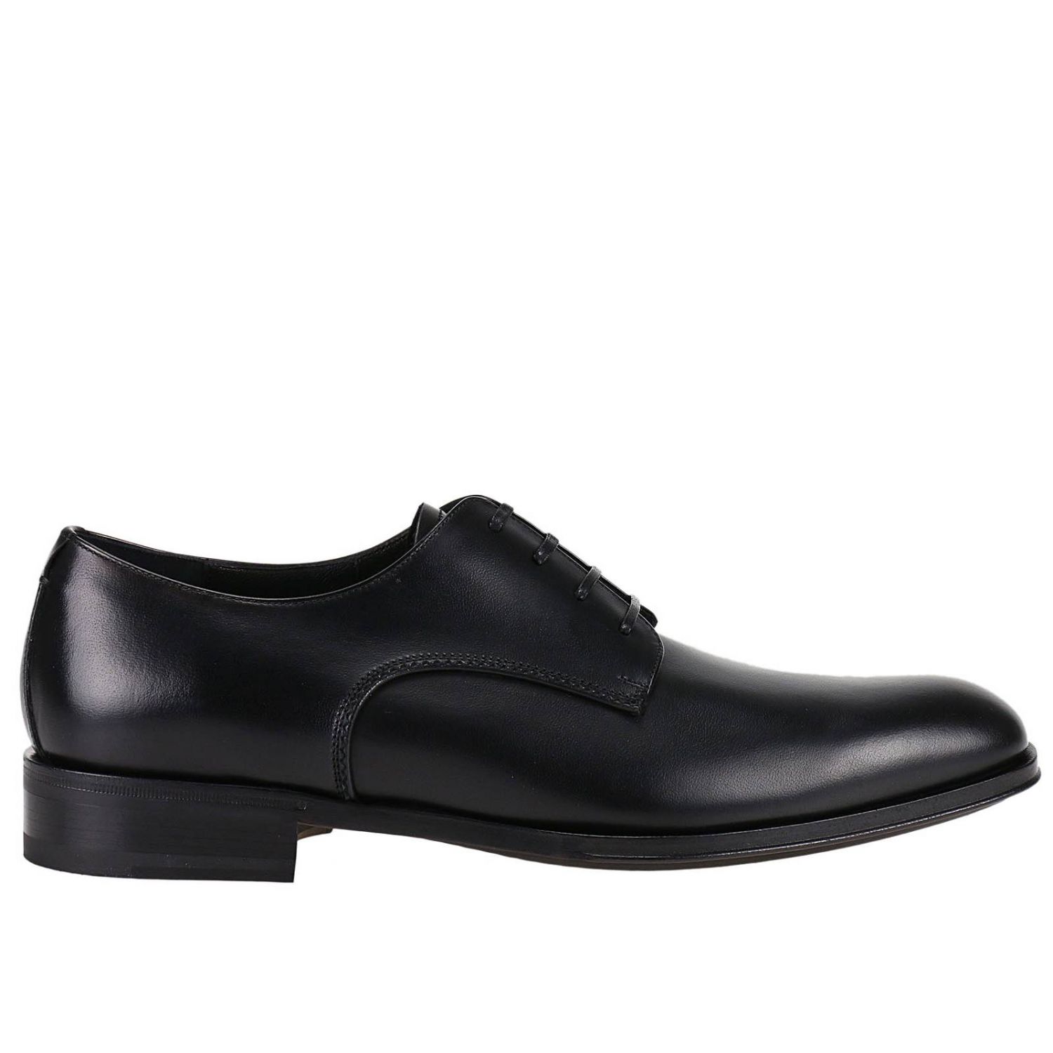 Salvatore Ferragamo Outlet: Shoes men - Black | Brogue Shoes Salvatore ...