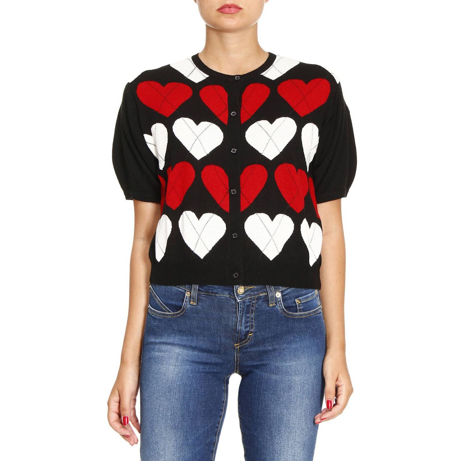 Love Moschino Outlet Sweater women Moschino Love Cardigan Love