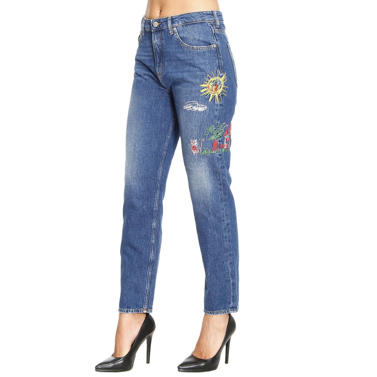 Love Moschino Outlet: Jeans women Moschino Love | Jeans Love Moschino ...