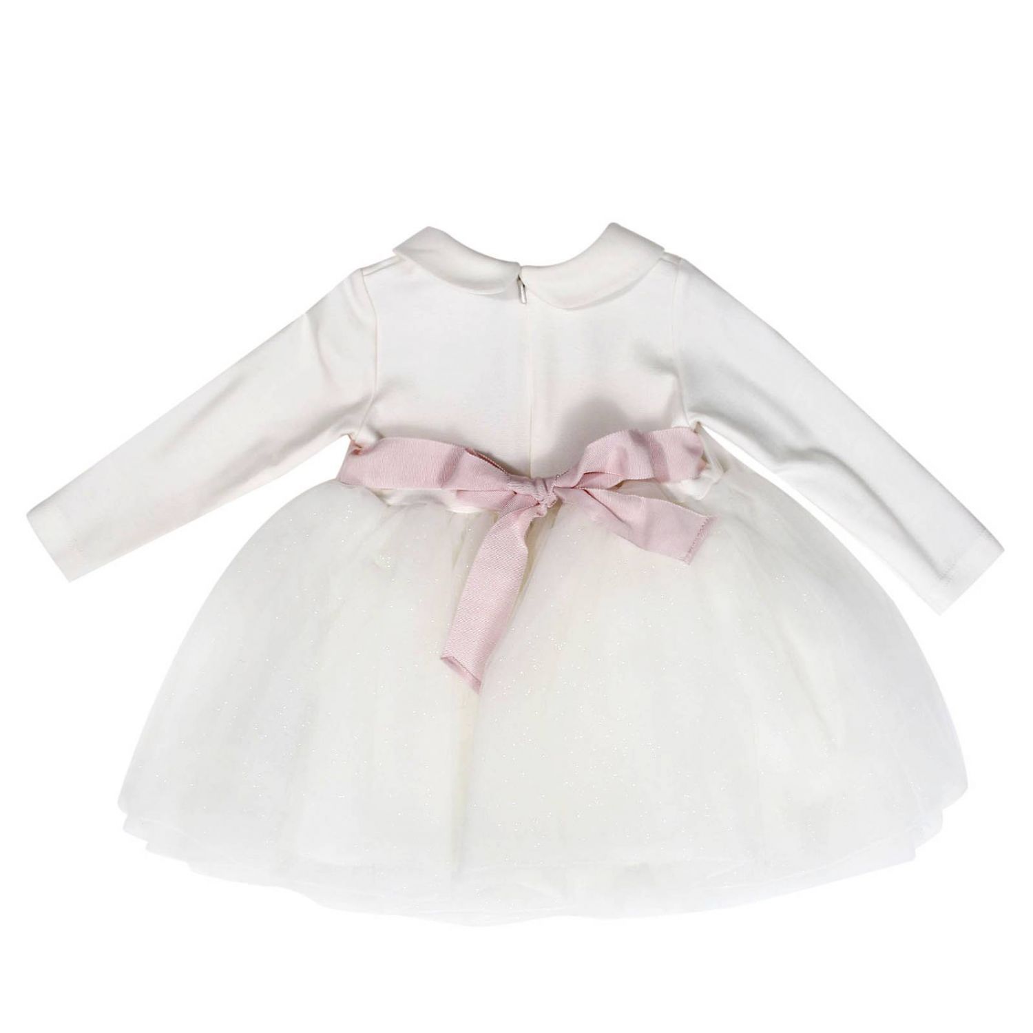 Monnalisa Chic Bebe Outlet Romper Kids Romper Monnalisa Chic Bebe Kids Yellow Cream Romper Monnalisa Chic Bebe 07 Giglio En