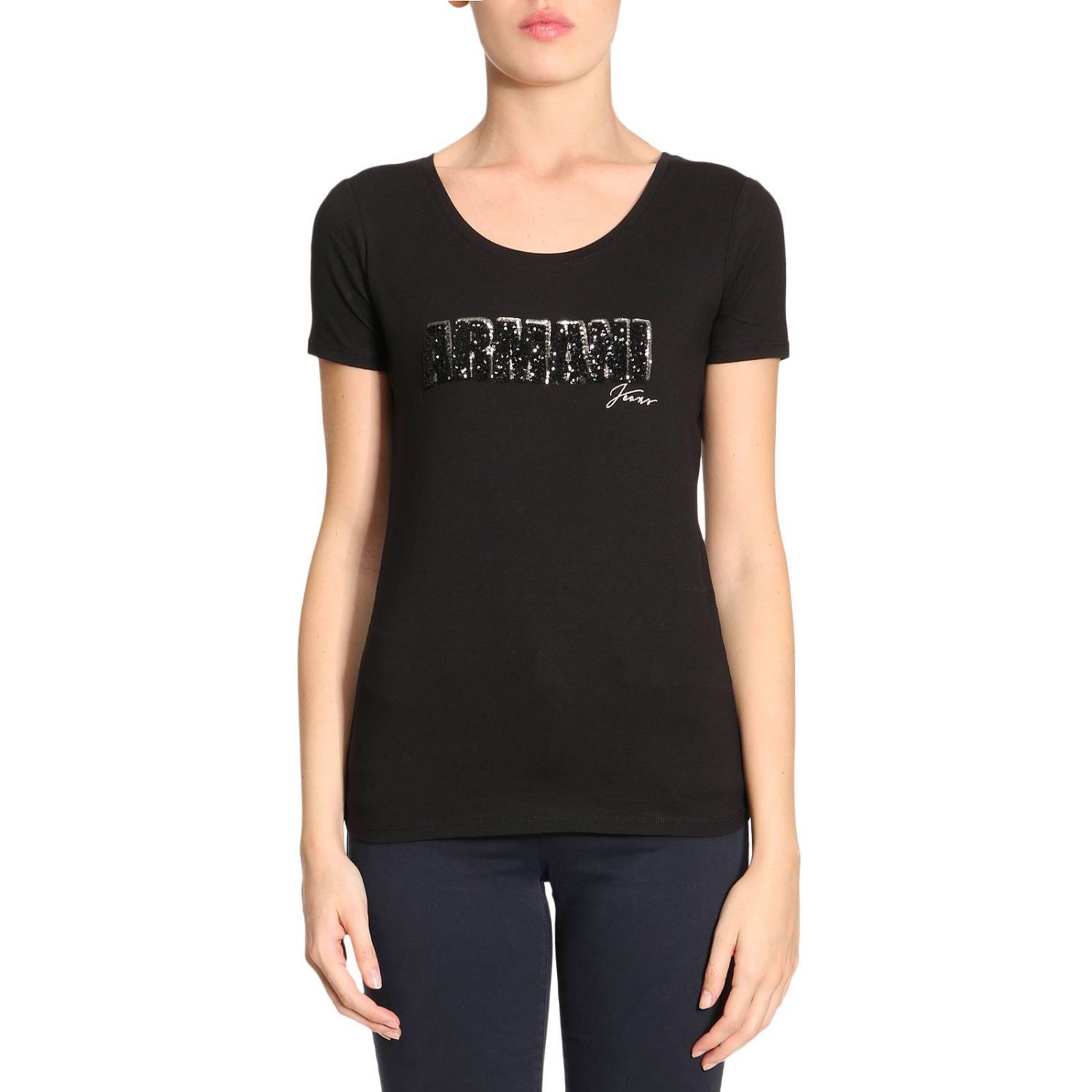 armani jeans t shirt womens