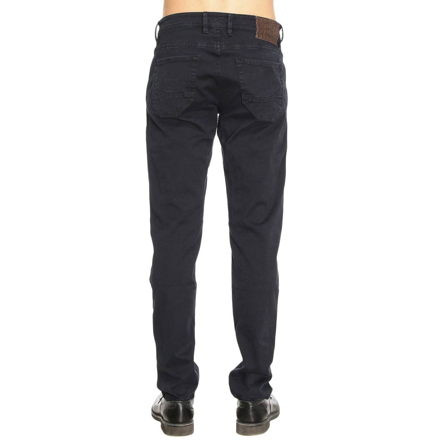 Siviglia Outlet: Pantalone Heritage regular fit in cotone stretch  armaturato con toppe | Pantalone Siviglia Uomo Blue | Pantalone Siviglia  21E3 S002 GIGLIO.COM