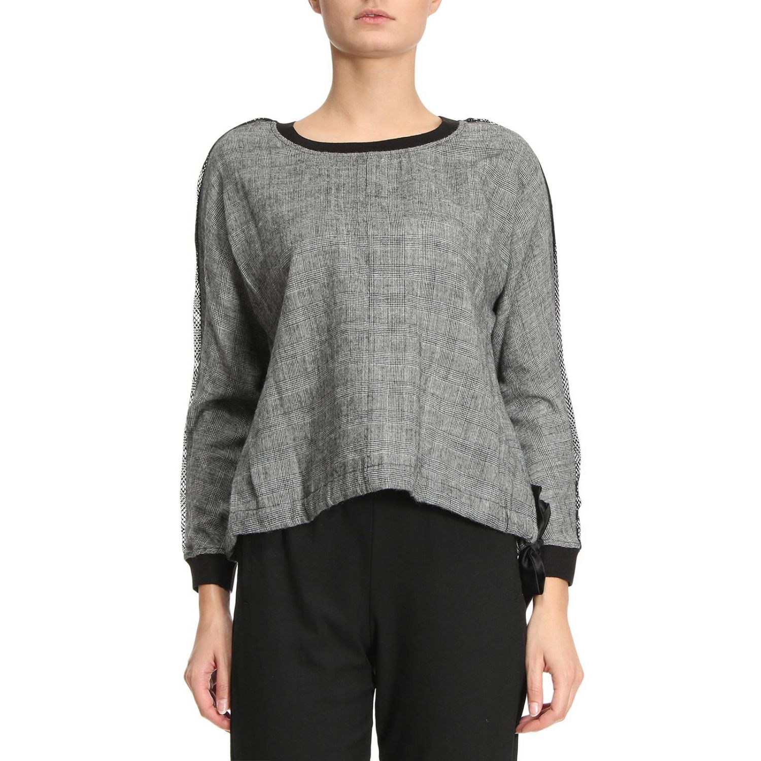 Twin Set Outlet: Sweater women | Sweater Twin Set Women Grey | Sweater ...