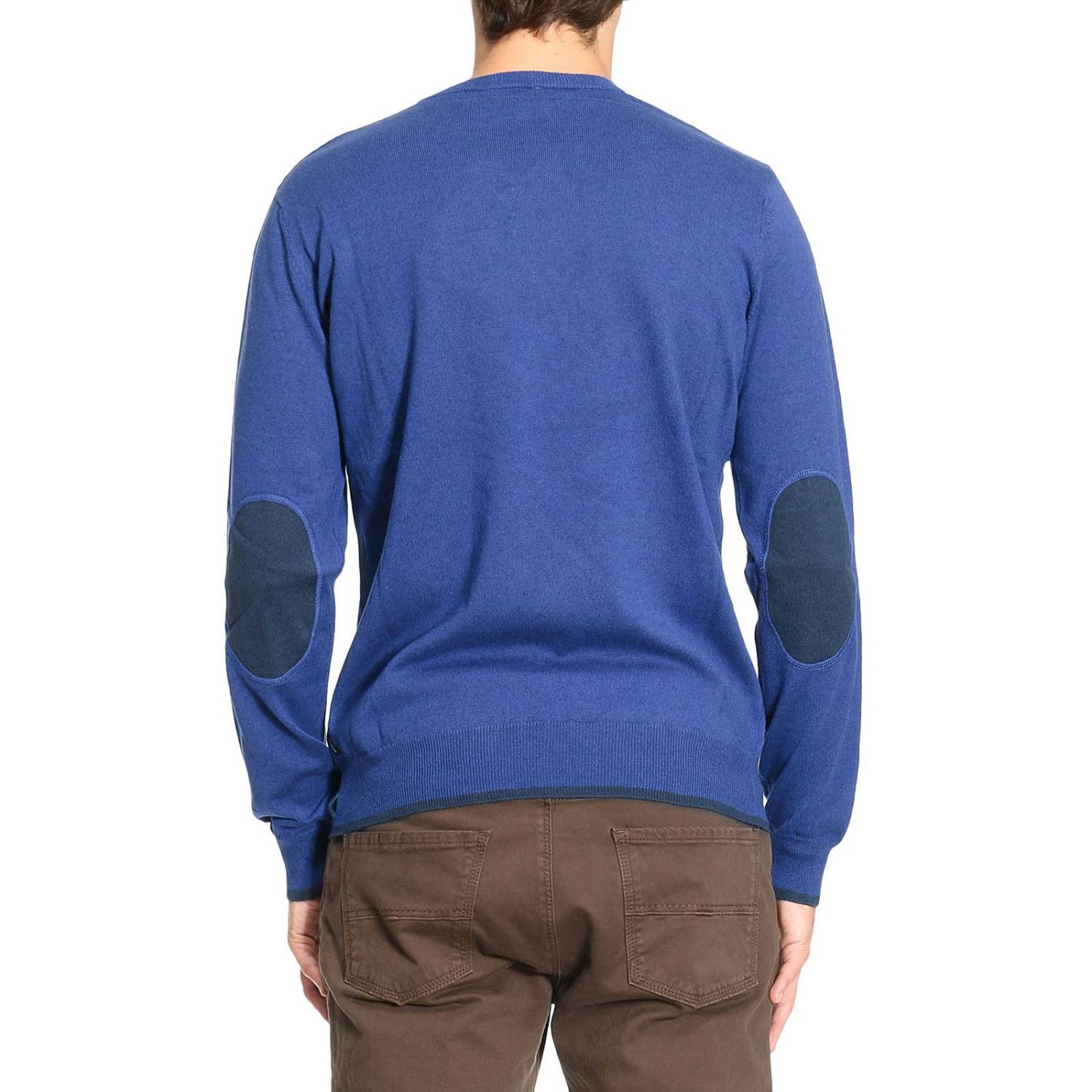 Armani Jeans Outlet: Jumper men - Blue 1 | Jumper Armani Jeans 8N6M96 6M13Z  GIGLIO.COM