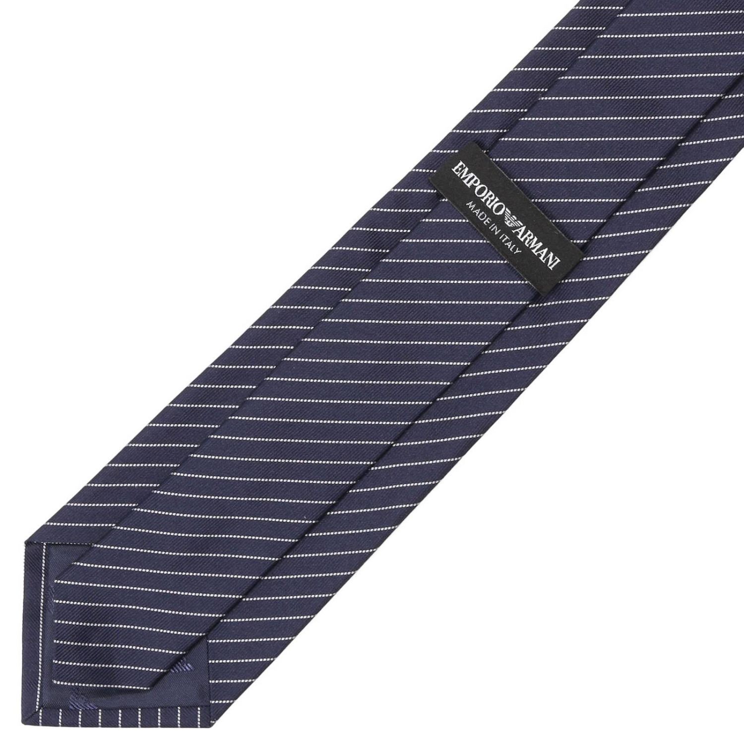 Emporio Armani Outlet: Tie men | Tie Emporio Armani Men Blue | Tie ...