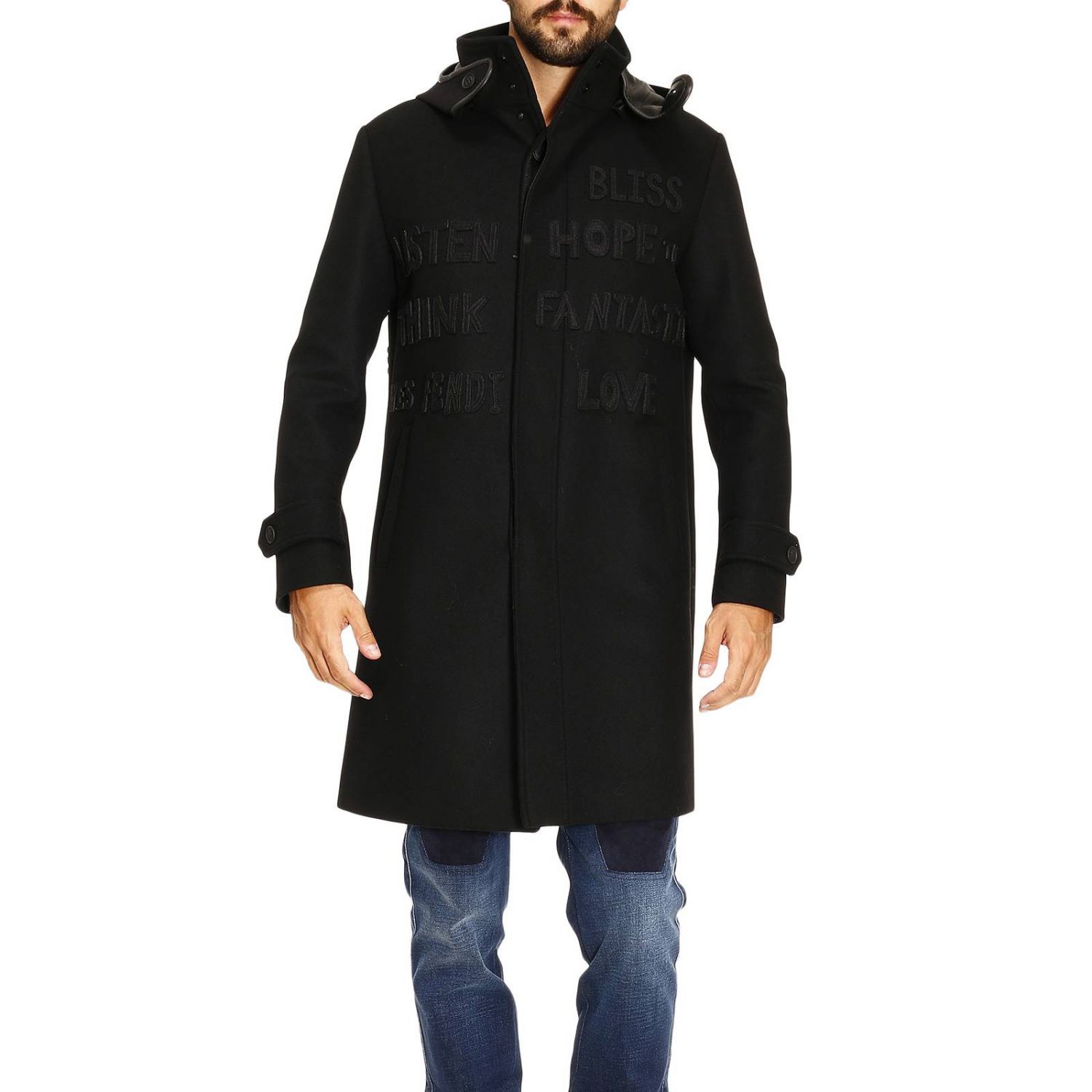 fendi mens overcoat