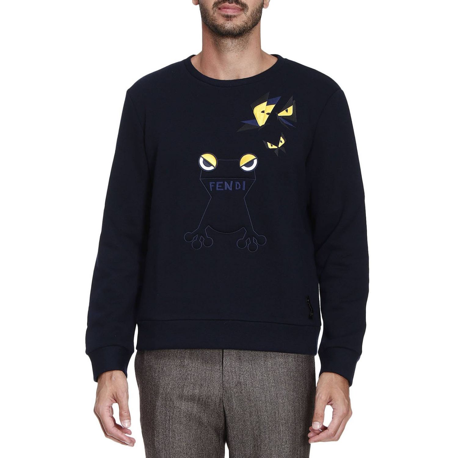 blue fendi sweatshirt