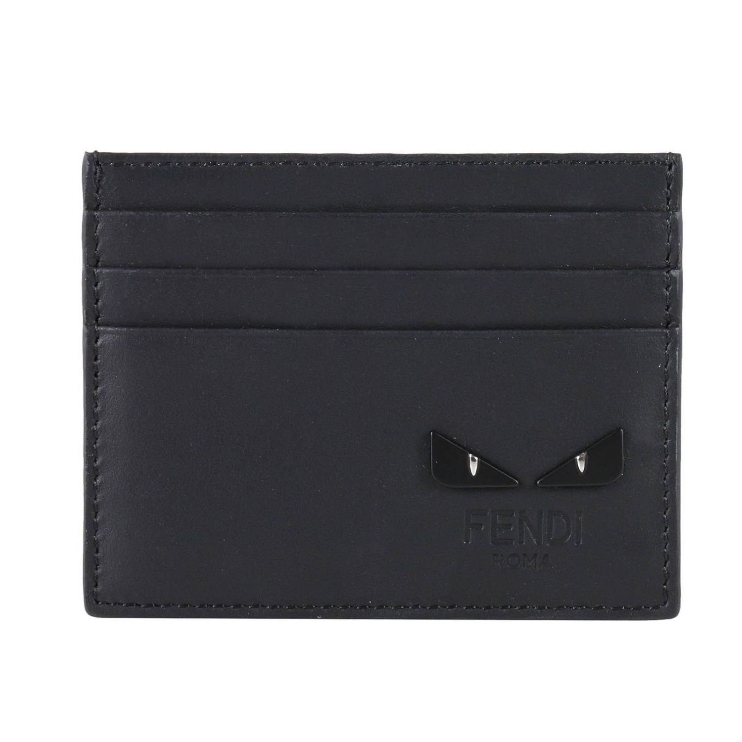 FENDI Wallet men Wallet Fendi Men Black Wallet Fendi 7M0164 6OC