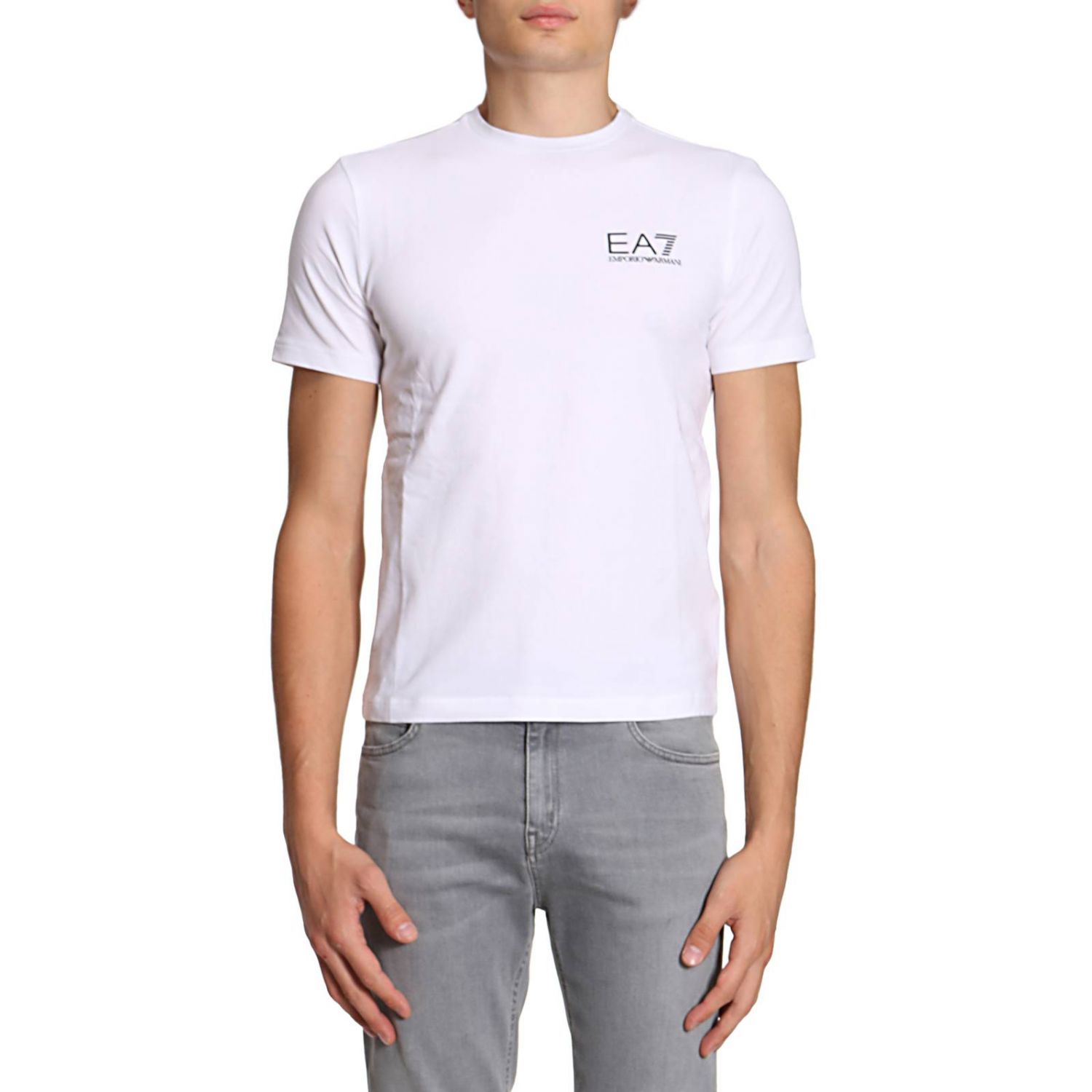 Ea7 Outlet: T-shirt men | T-Shirt Ea7 Men White | T-Shirt Ea7 6YPT52 ...