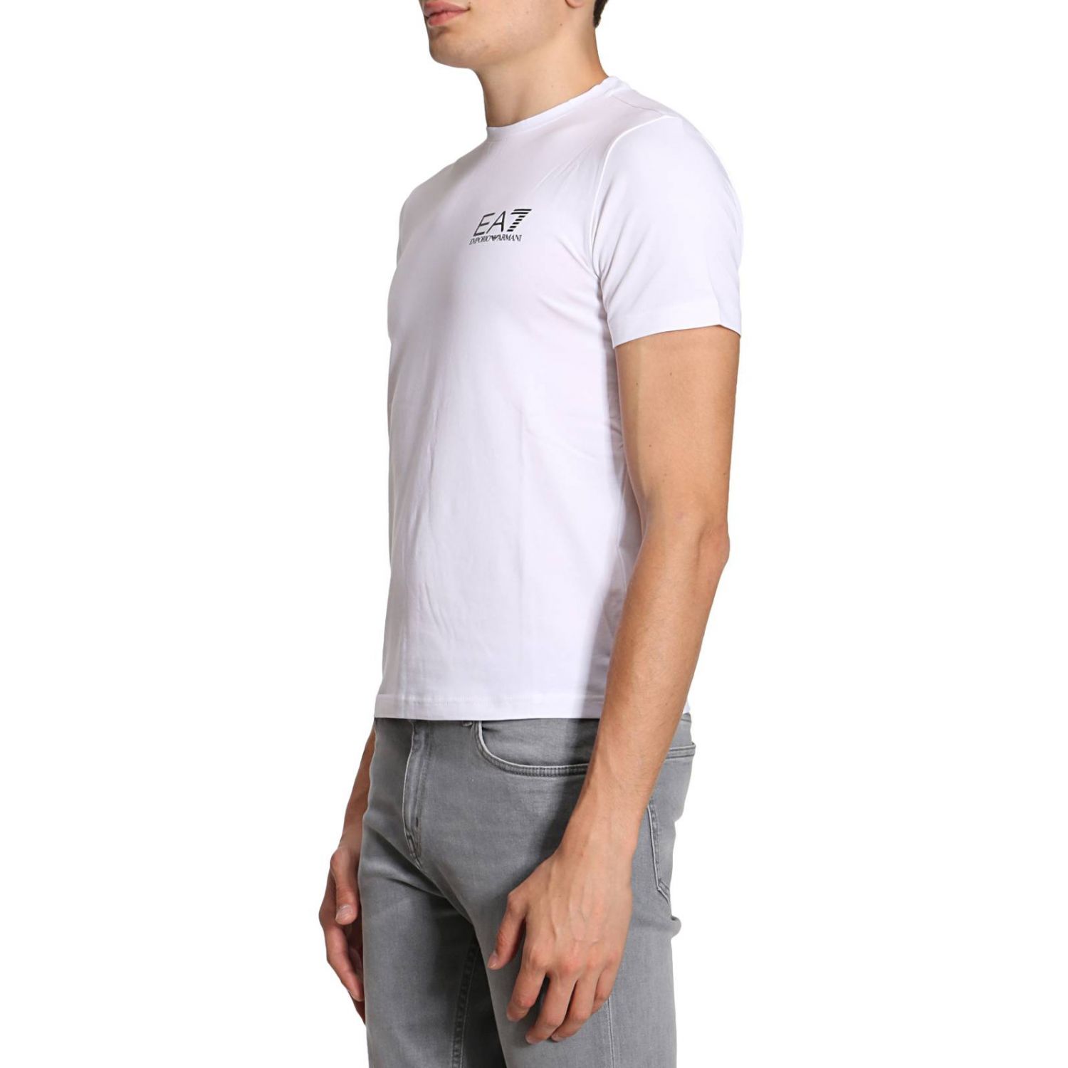Ea7 Outlet: T-shirt men | T-Shirt Ea7 Men White | T-Shirt Ea7 6YPT52 ...