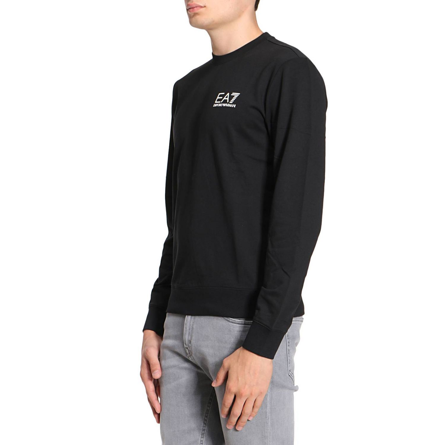 Ea7 Outlet: Sweater men | Sweatshirt Ea7 Men Black | Sweatshirt Ea7 ...
