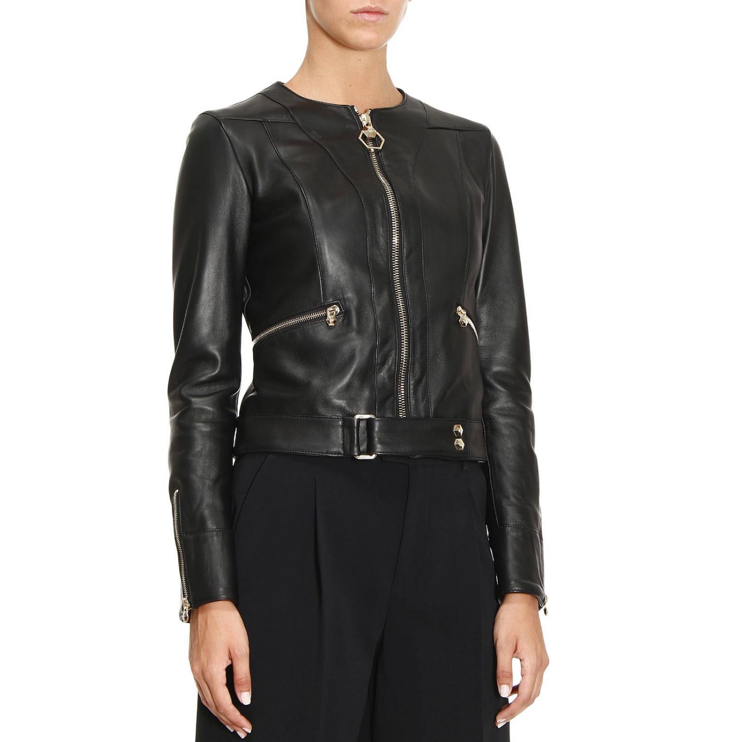 lederjacke damen philipp plein