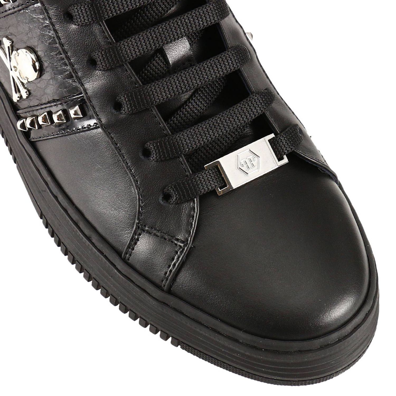 Philipp Plein Outlet: Shoes men | Sneakers Philipp Plein Men Black ...