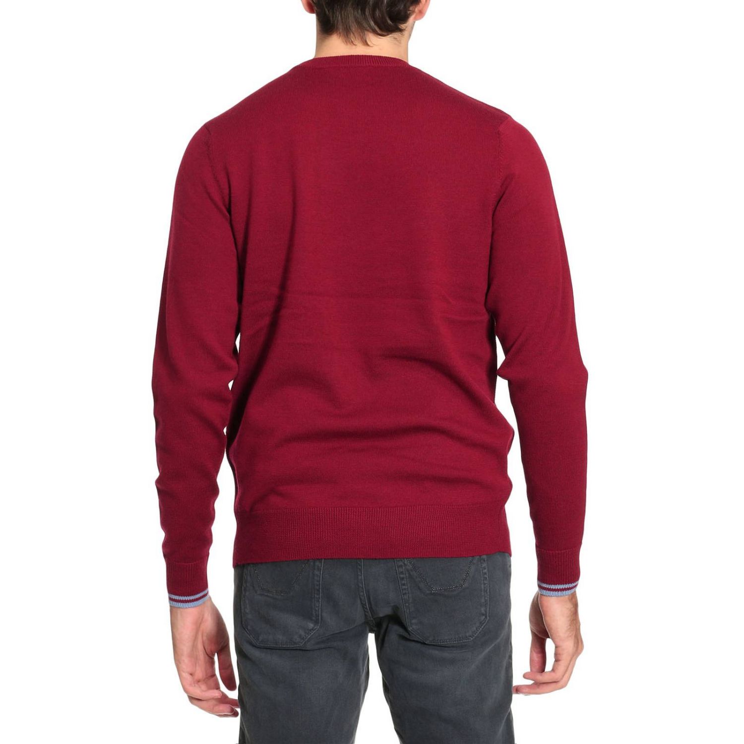 Fred Perry Outlet: Sweater men | Sweater Fred Perry Men Red | Sweater ...