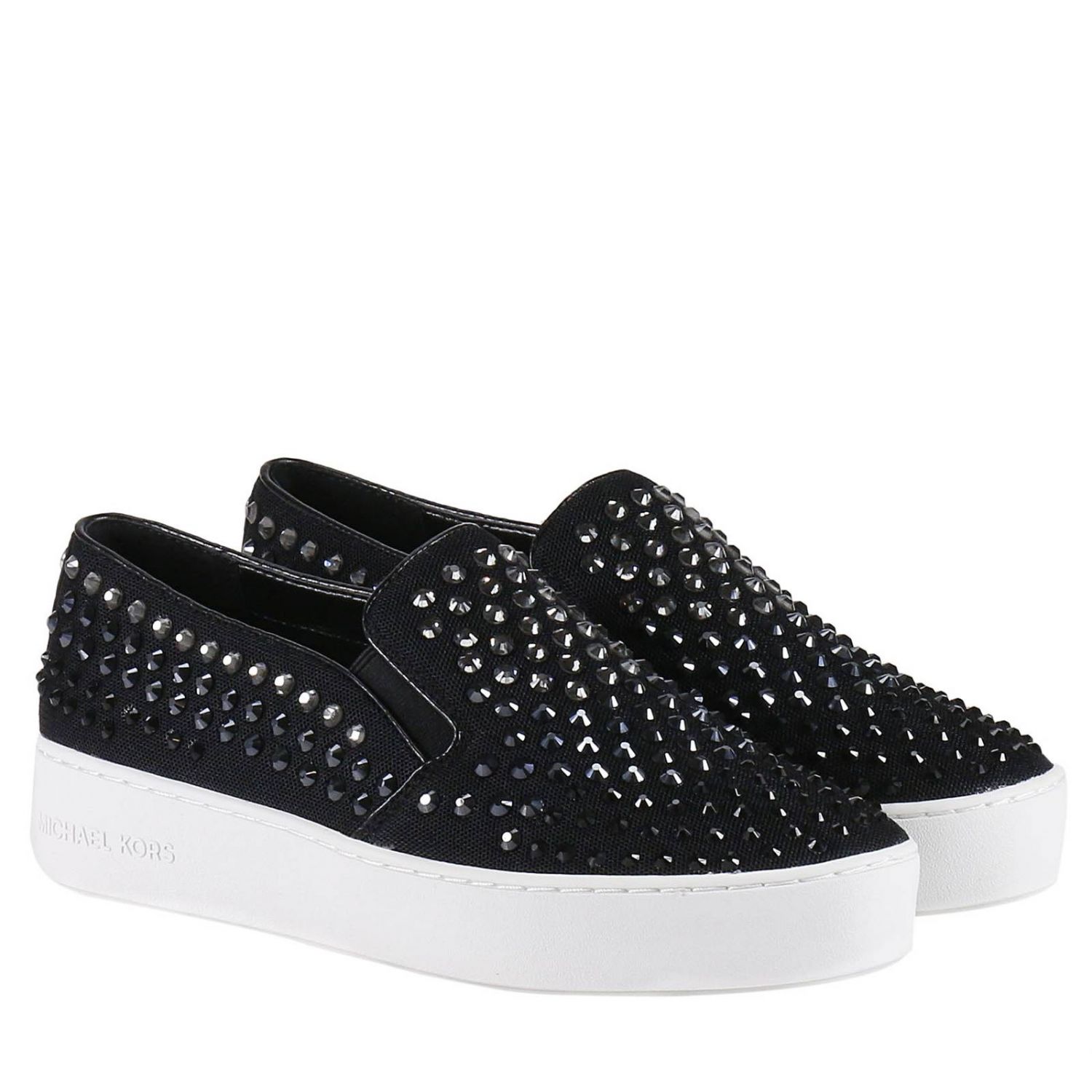 michael kors trent slip on black