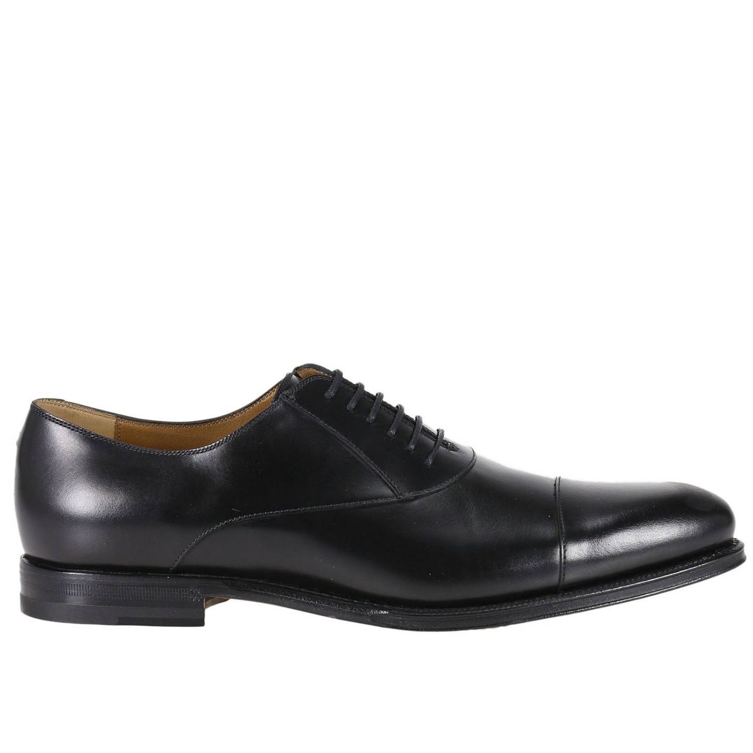 GUCCI: Smooth Spirit Oxford Shoes with elongated toe | Brogue Shoes ...