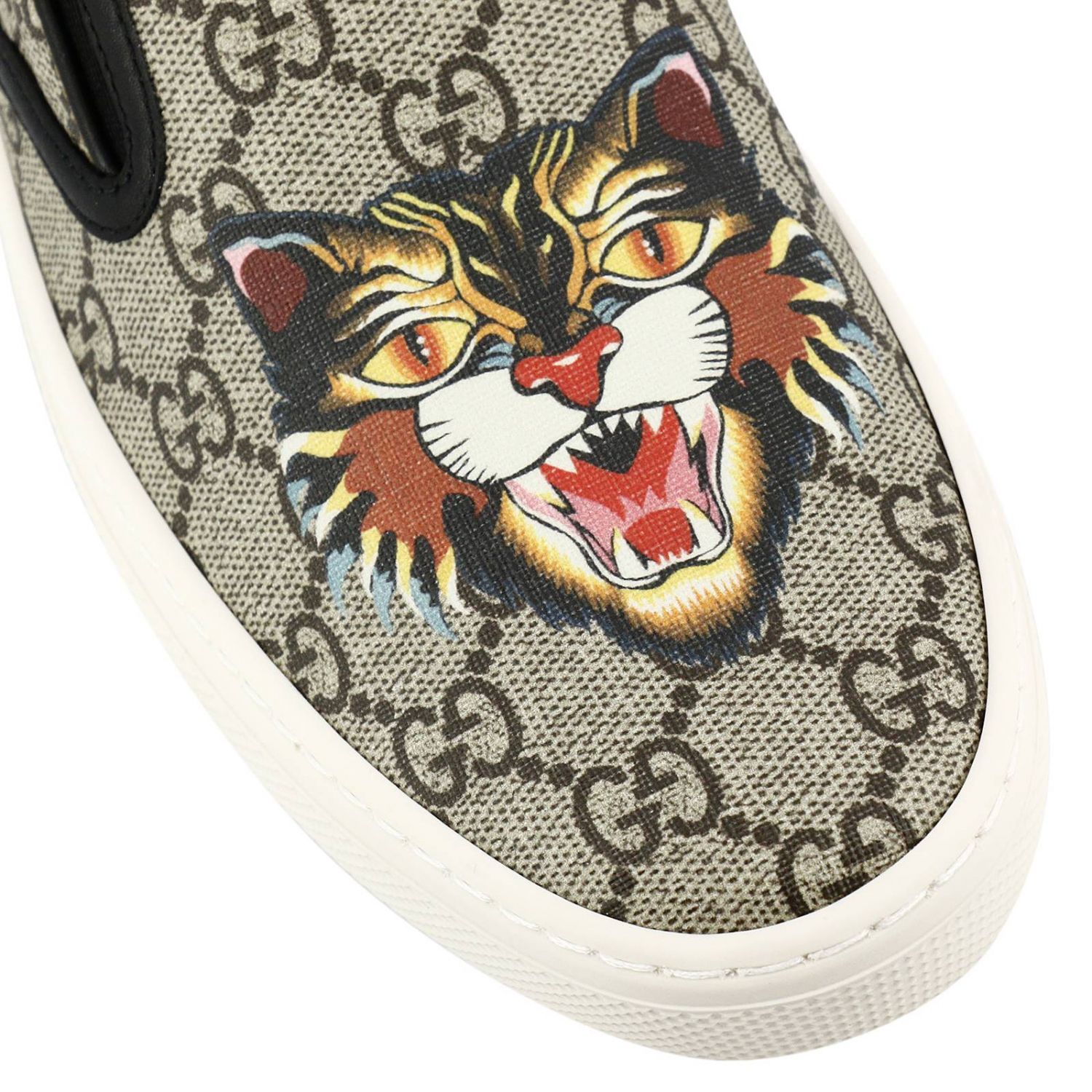 gucci lion shoes