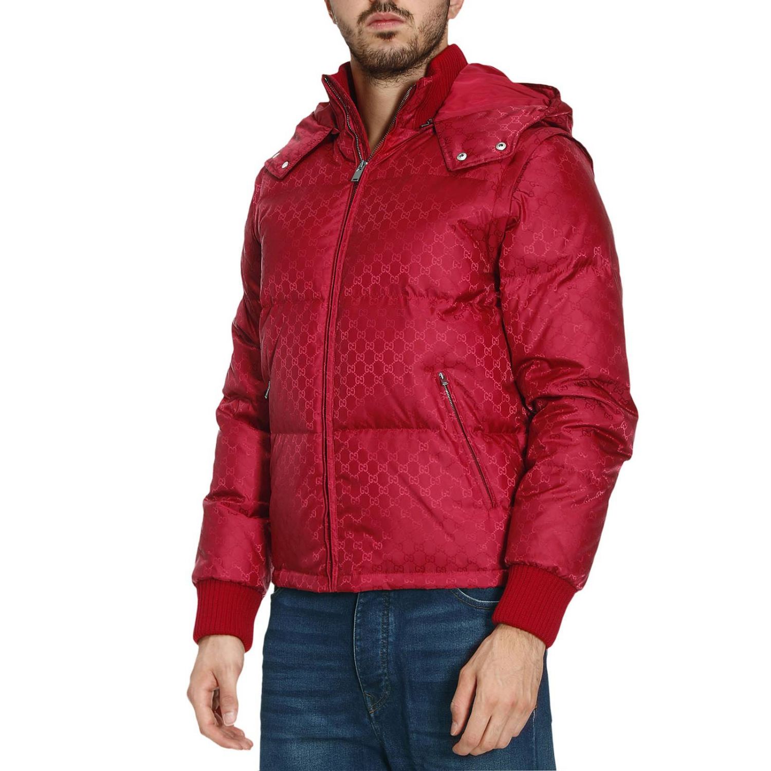 red gucci jacket