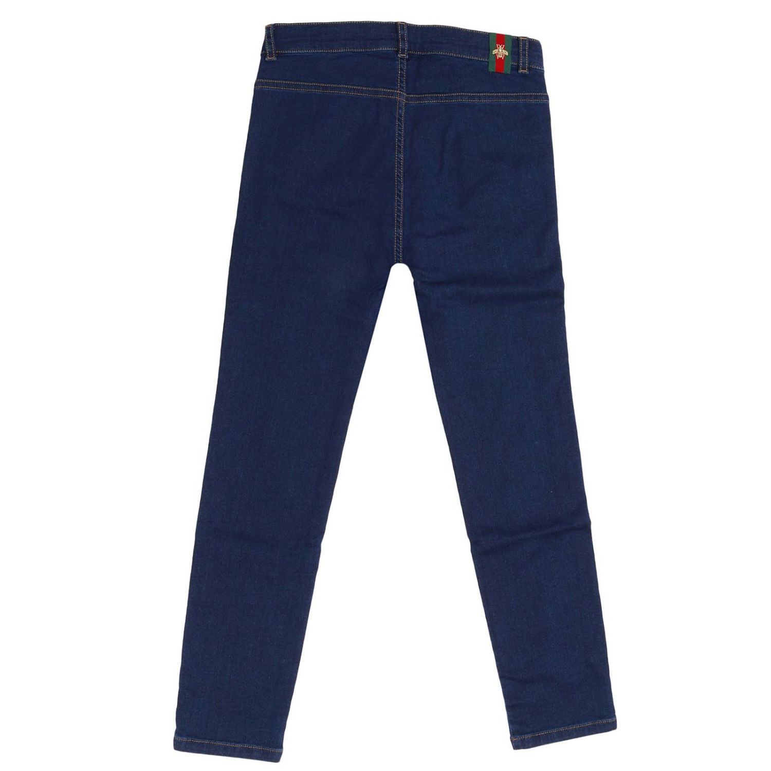 gucci web jeans