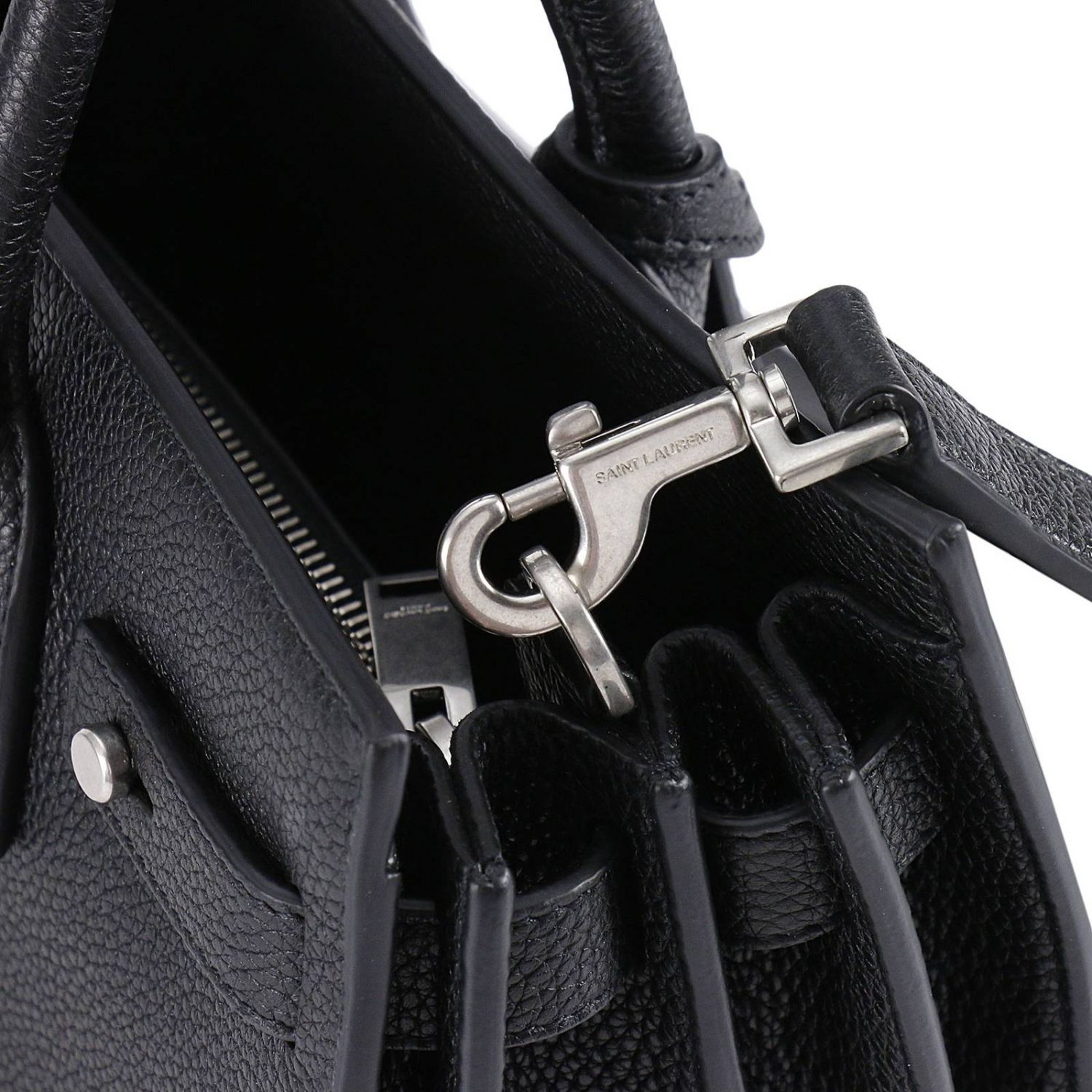 SAINT LAURENT: Shoulder bag women - Black | Handbag Saint Laurent ...