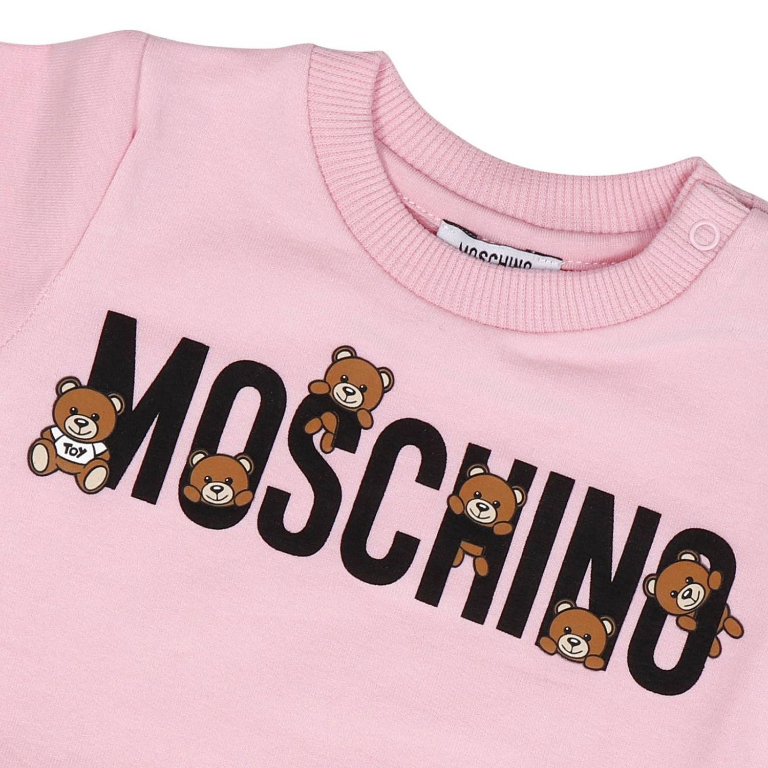 pink moschino jumper