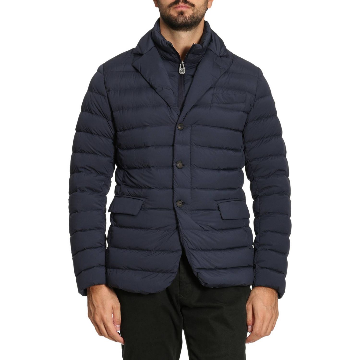 Colmar Outlet: Jacket men - Navy | Jacket Colmar 1253 1OB GIGLIO.COM