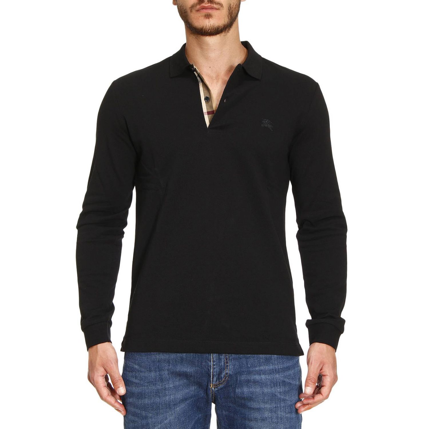 Burberry Outlet: T-shirt men | T-Shirt Burberry Men Black | T-Shirt ...