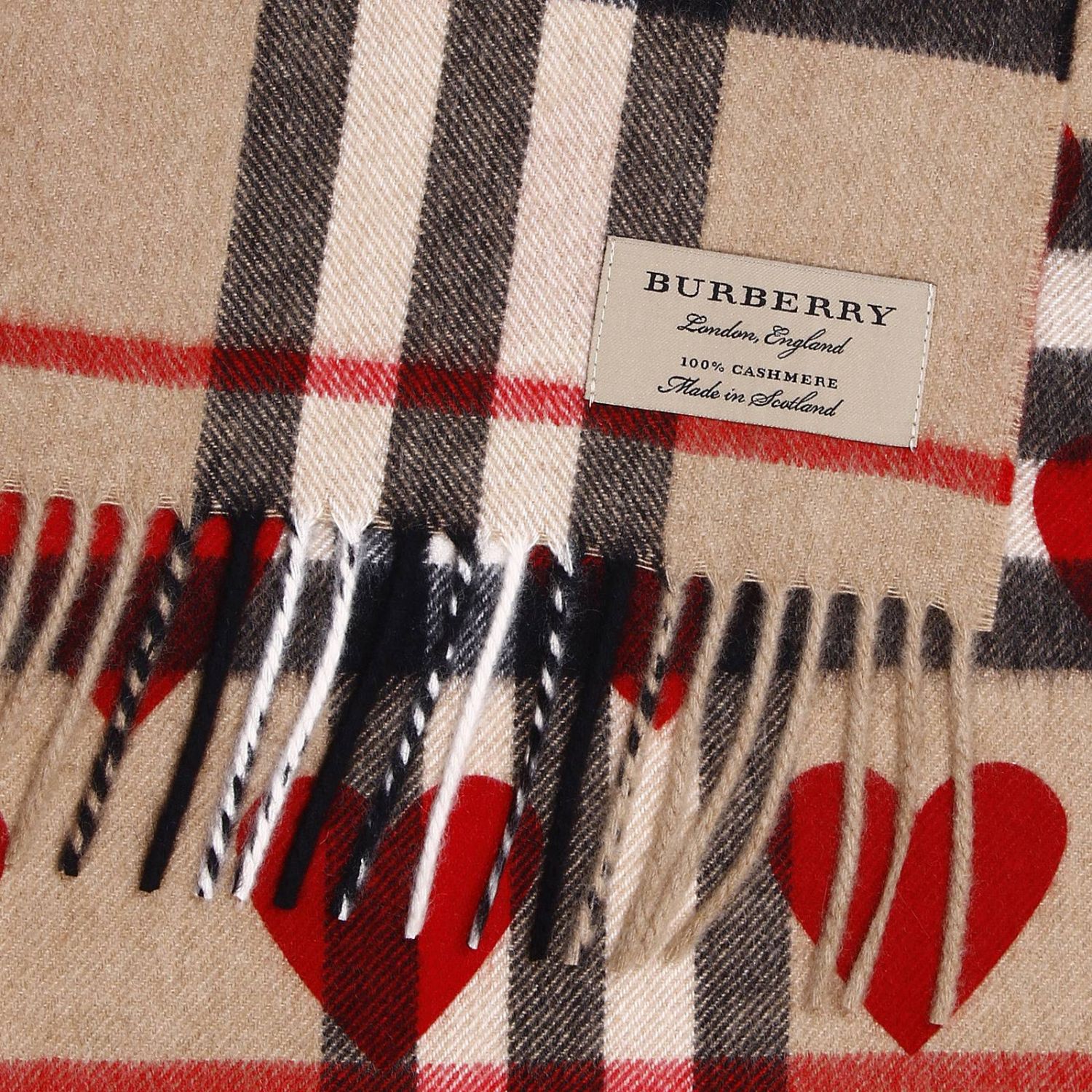 Burberry Outlet: Scarf kids - Beige | Scarf Burberry 3998933 GIGLIO.COM