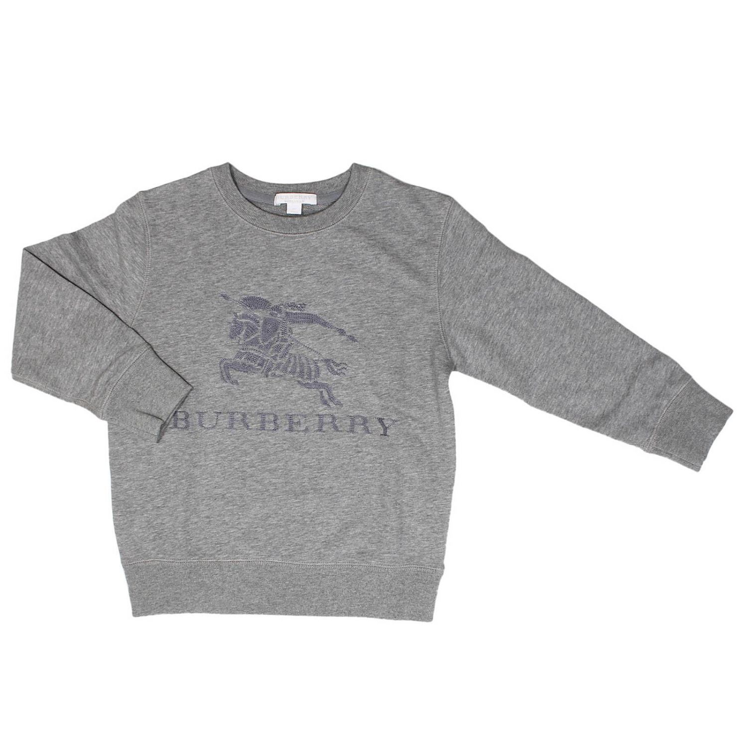 Burberry Outlet Sweater kids Sweater Burberry Kids Grey Sweater