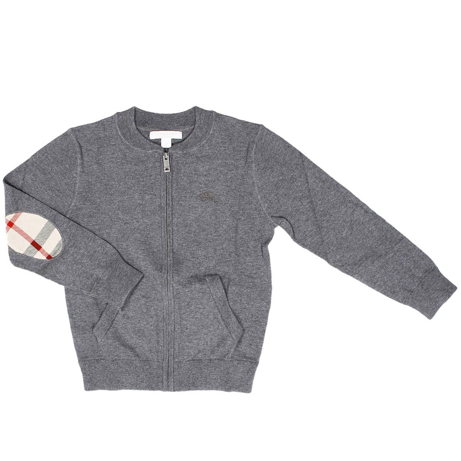 Burberry Outlet Sweater kids Sweater Burberry Kids Grey Sweater