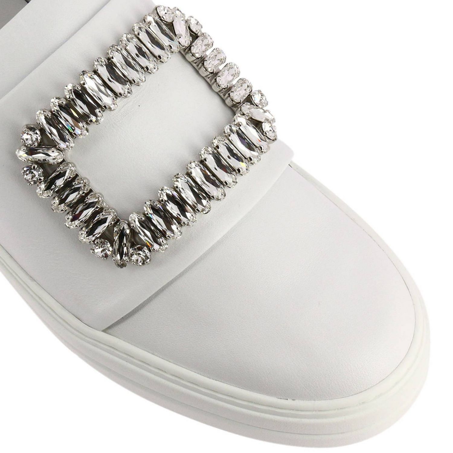ROGER VIVIER: Shoes women | Sneakers Roger Vivier Women White ...