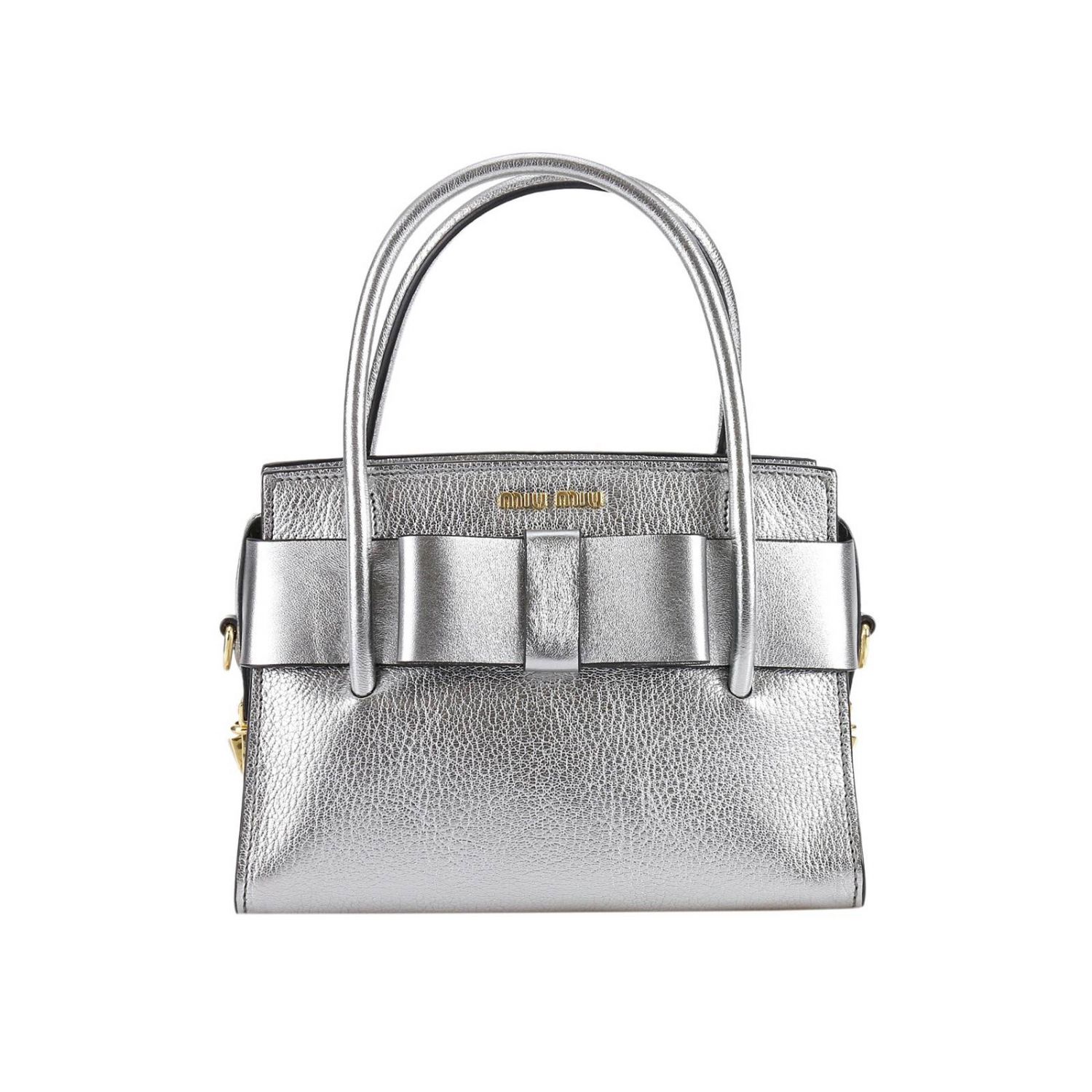 miu miu bag silver