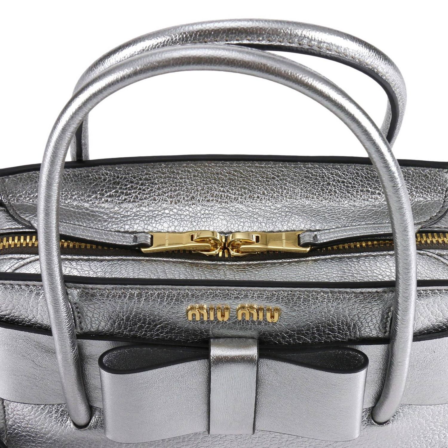 miu miu bag silver