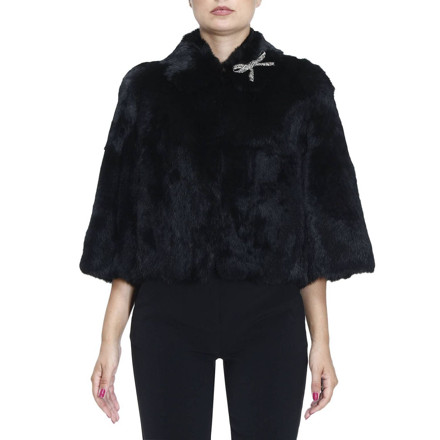 red valentino fur jacket