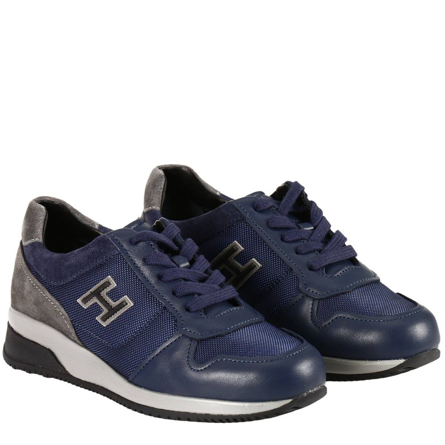 Hogan Outlet: Shoes kids - Blue | Shoes Hogan HXC1580S980 HBH GIGLIO.COM