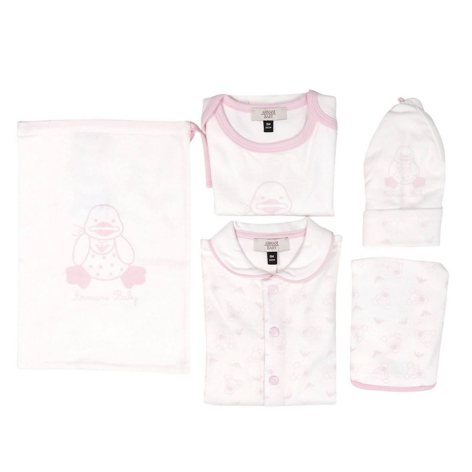 armani baby onesie