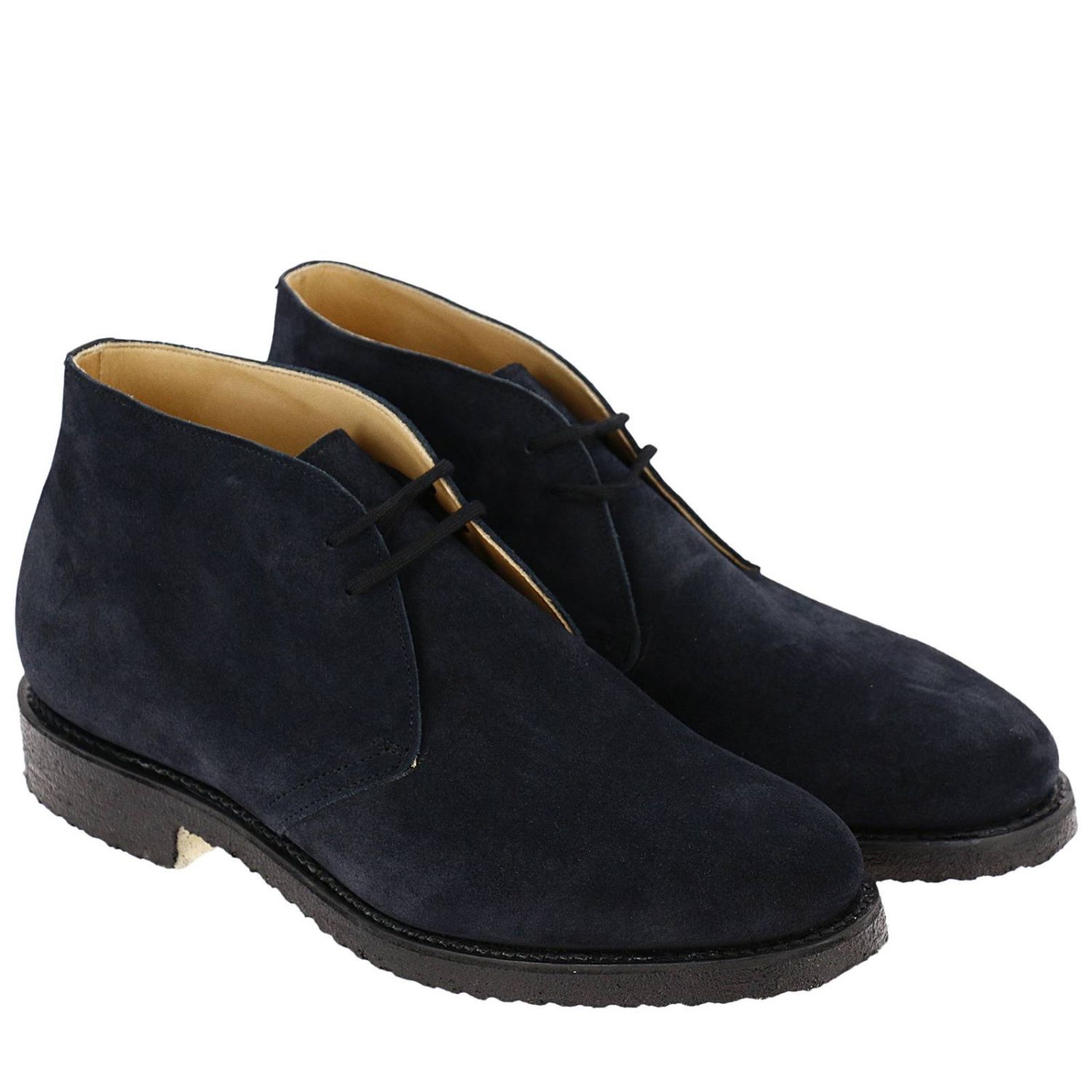 Church's Polacchine RYDER 81 in Camoscio uomo - Glamood Outlet