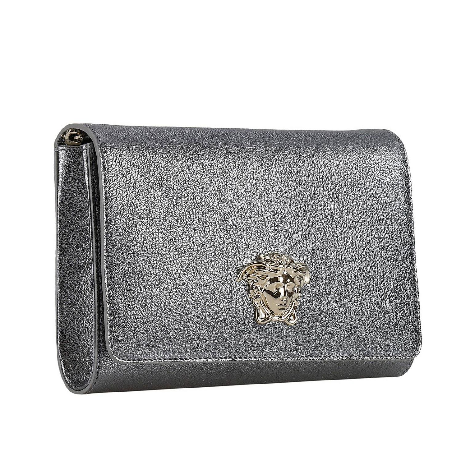 Versace Outlet Shoulder bag women Mini Bag Versace Women Silver