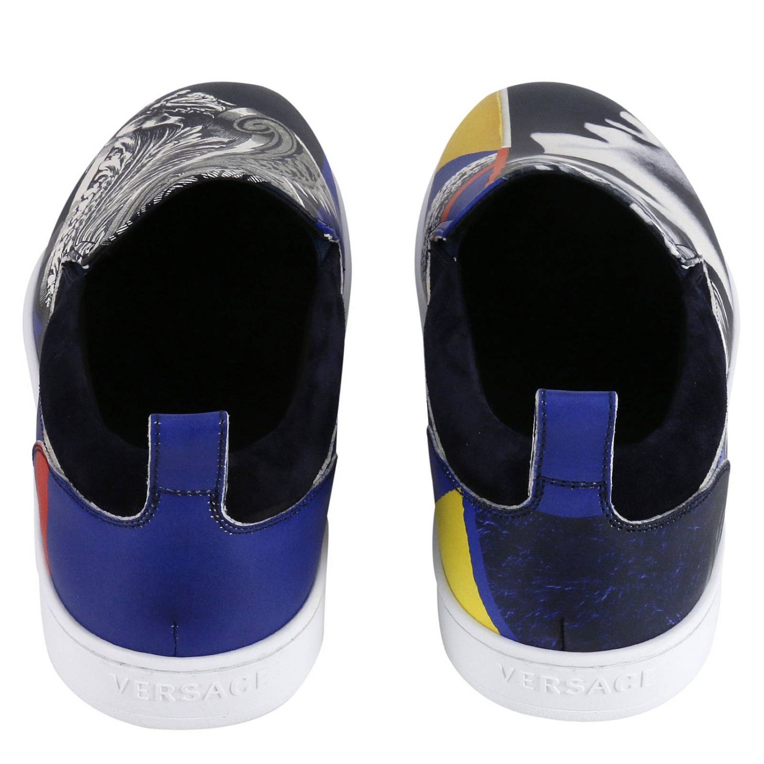 versace royal blue shoes