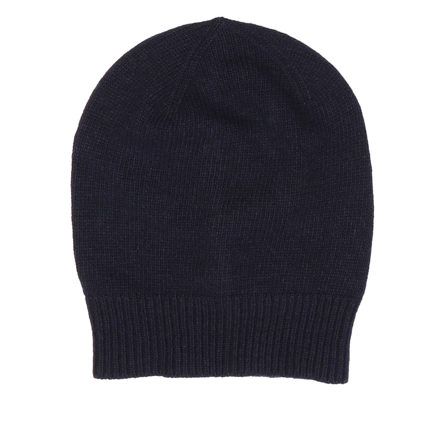 Patrizia Pepe Outlet: Cuffia basic lana misto cachemire - Blue Navy |  Cappello Patrizia Pepe 5B0696 A2EW GIGLIO.COM