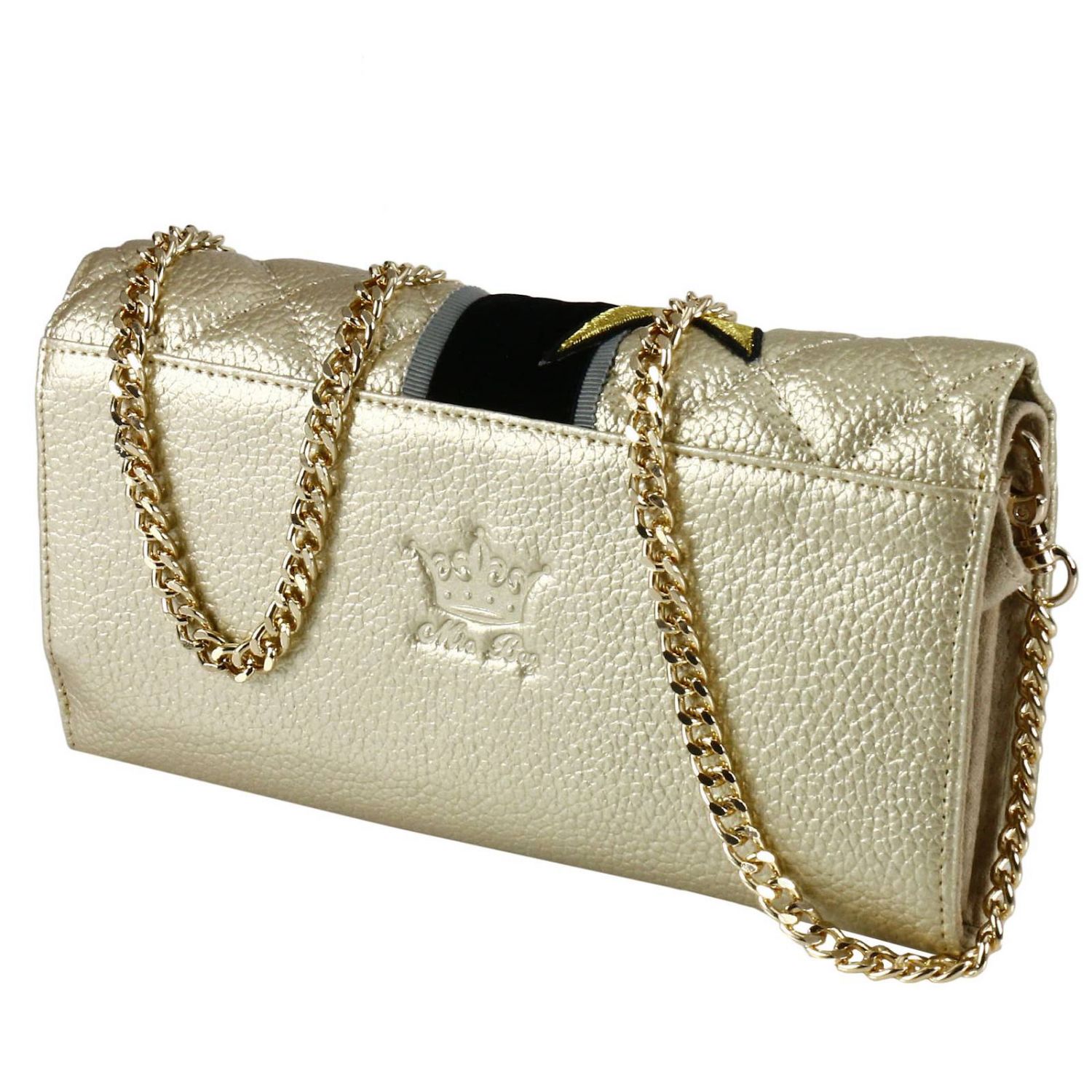 Mia Bag Outlet: Mini bolso mujer - Oro | Mini Bolso Mia Bag 17320 GIGLIO.COM