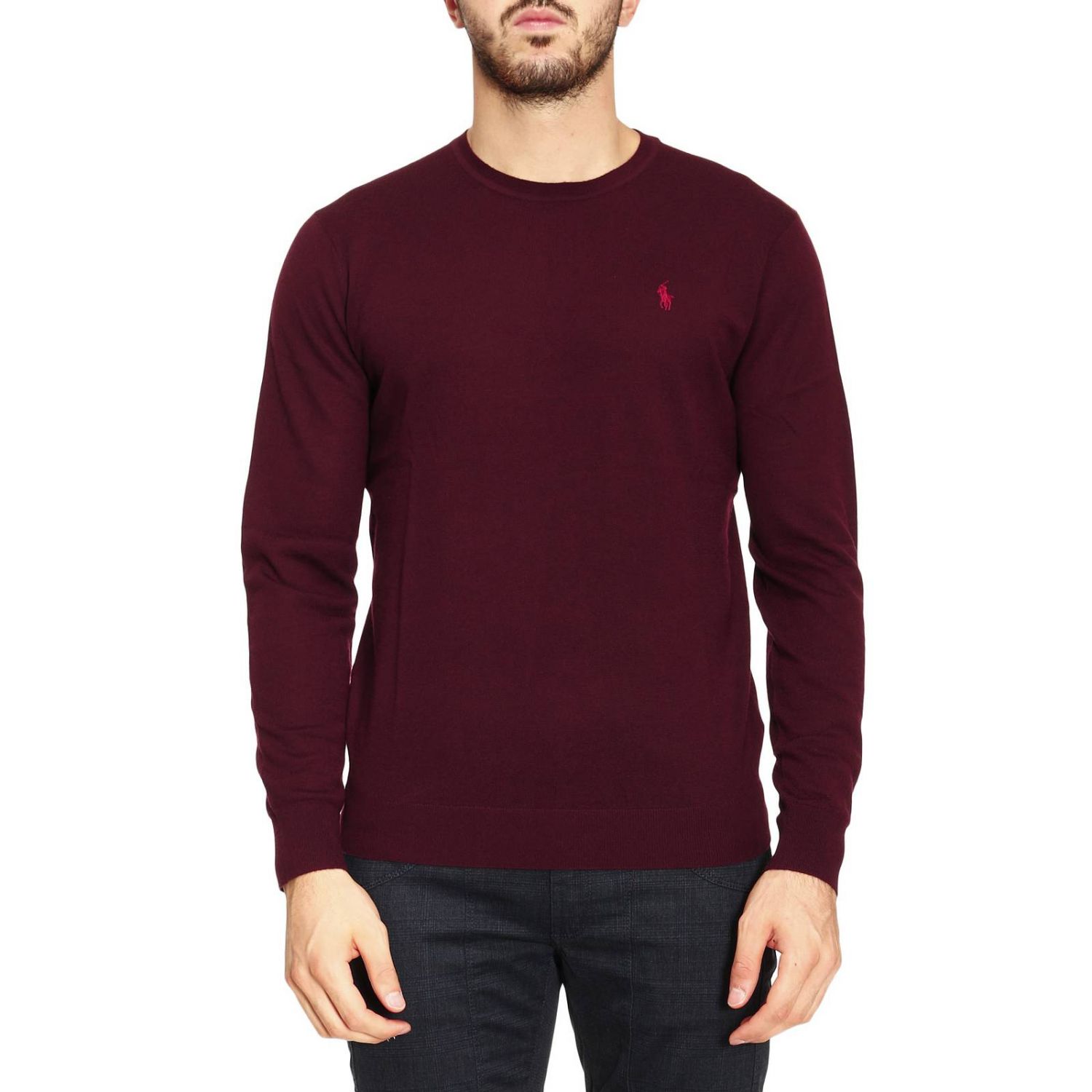 Maglia Uomo Slim Fit Con Scollo A V - In Cotone Traspirante, Maniche Lunghe, Per Business E Casual